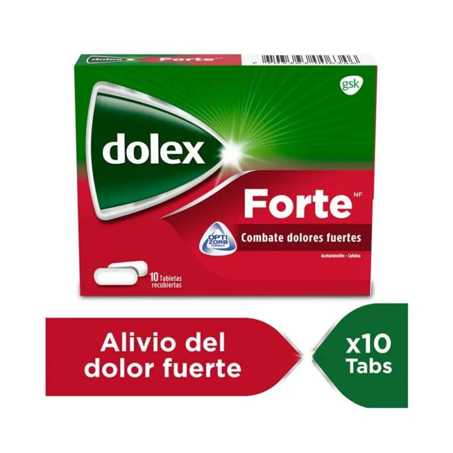 Dolex Forte x 10 Tabletas