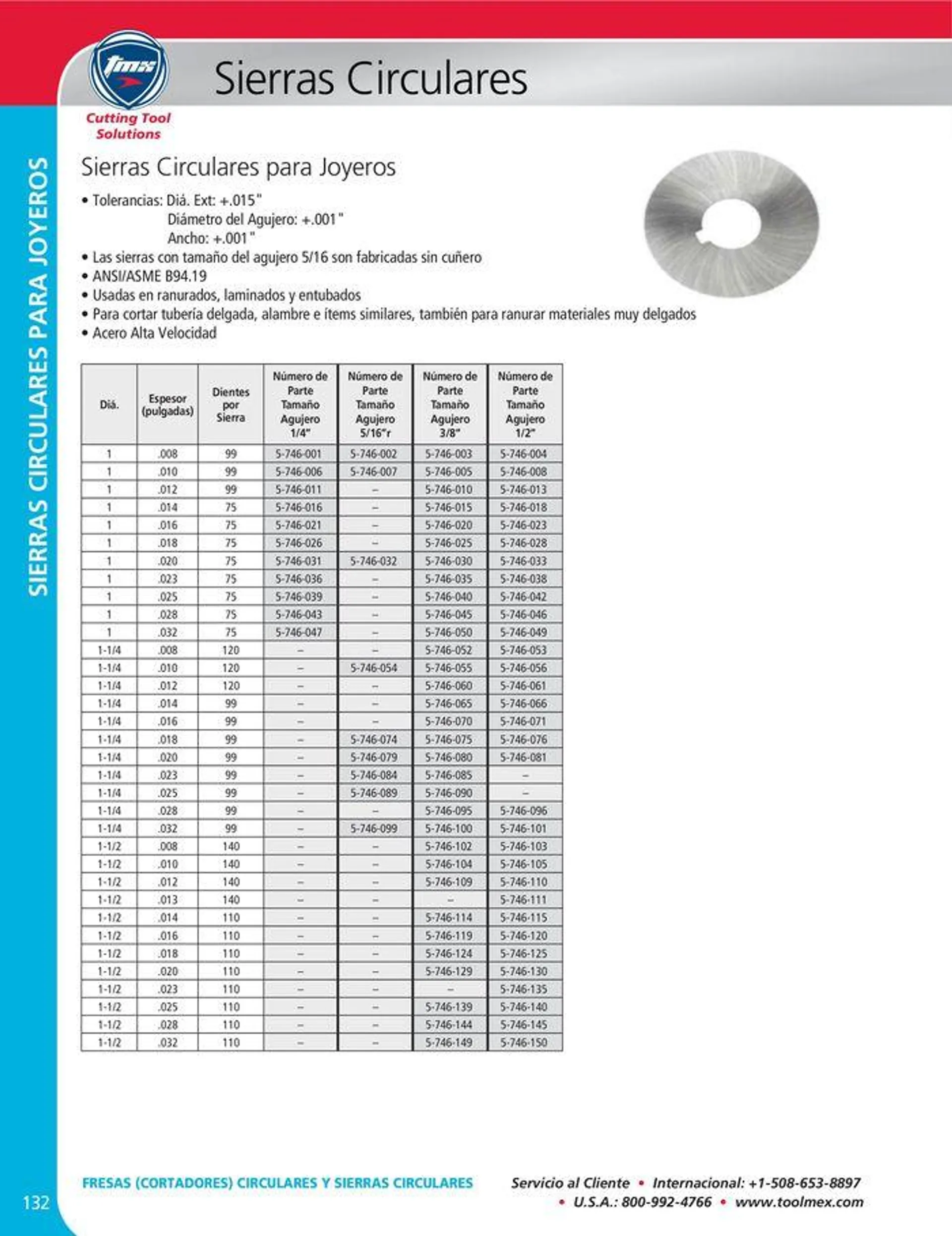 Catalogo de Cutting tool solution 15 de enero al 31 de diciembre 2024 - Pag 132