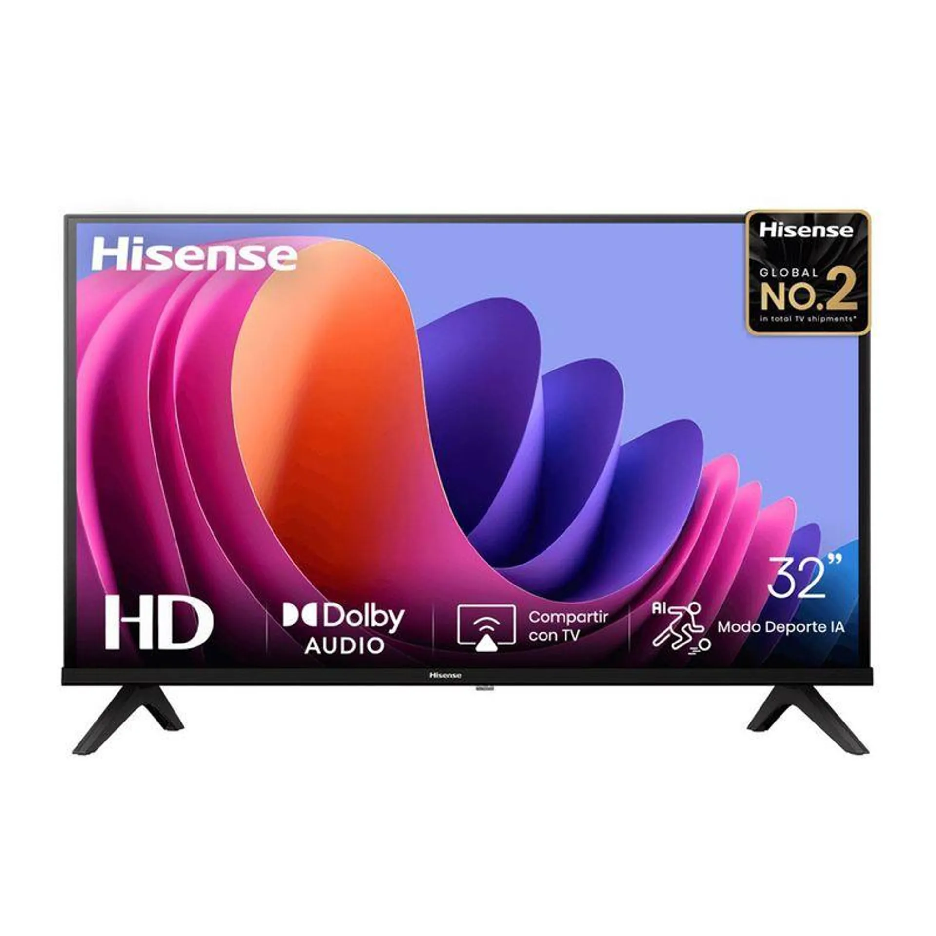 Televisor Hisense 32 pulgadas HD Smart TV 32A4N