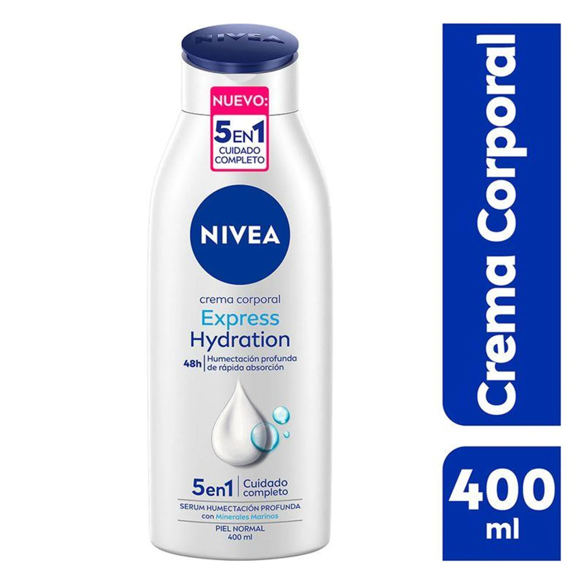 Crema Nivea Hidratacion Express Frasco X 400 Ml