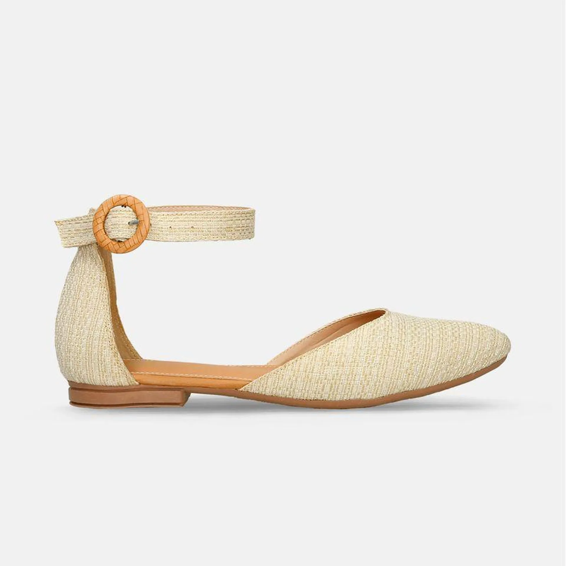 Baletas Beige Bata Joyin Mujer