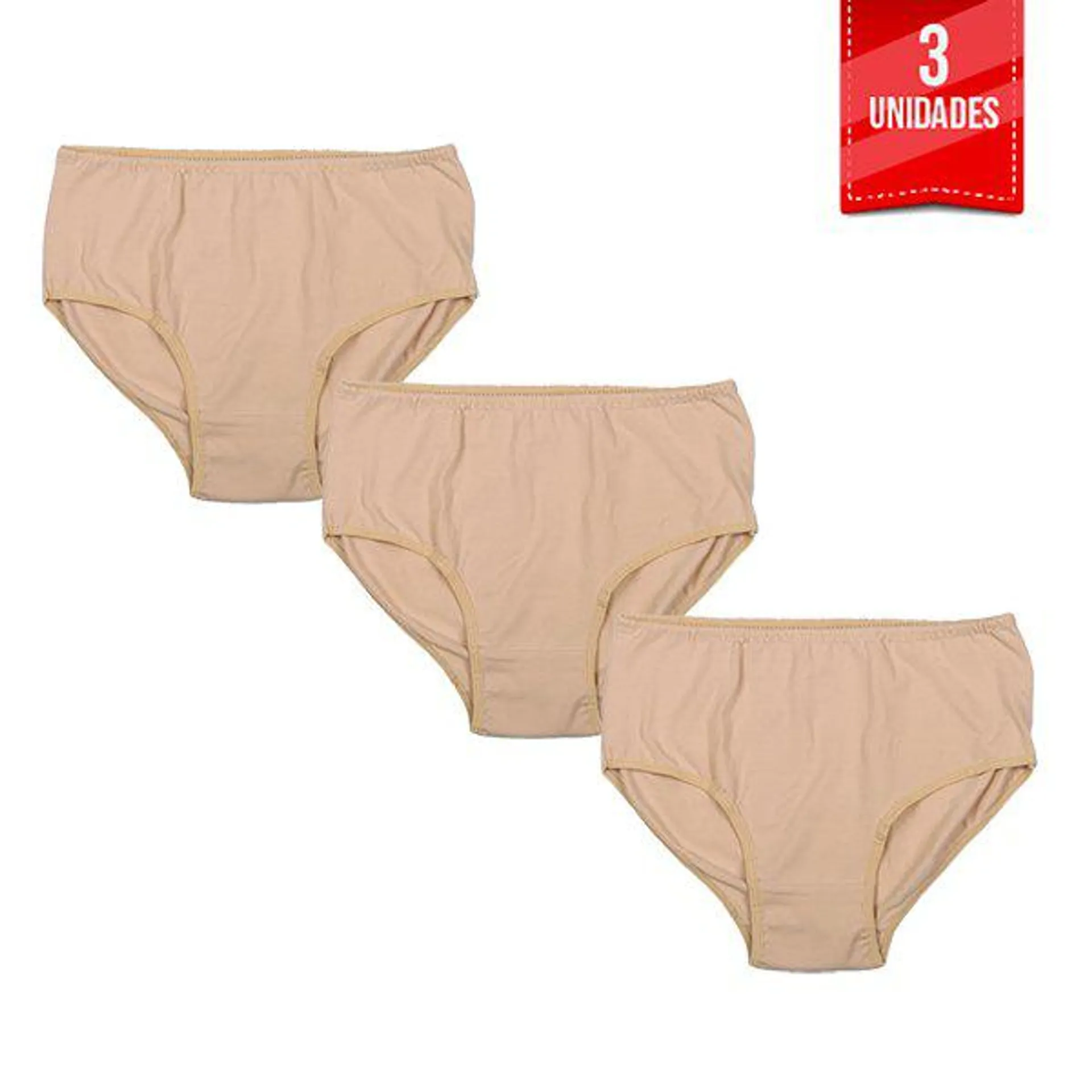 Combo X3 Panty Semi – Clásico Mujer