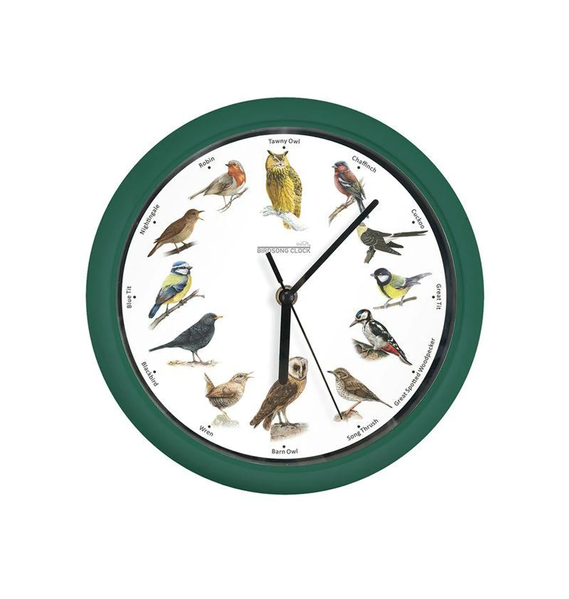 Reloj de pared con sonido de canto de pajaros - Starlyf Birdsong Clock