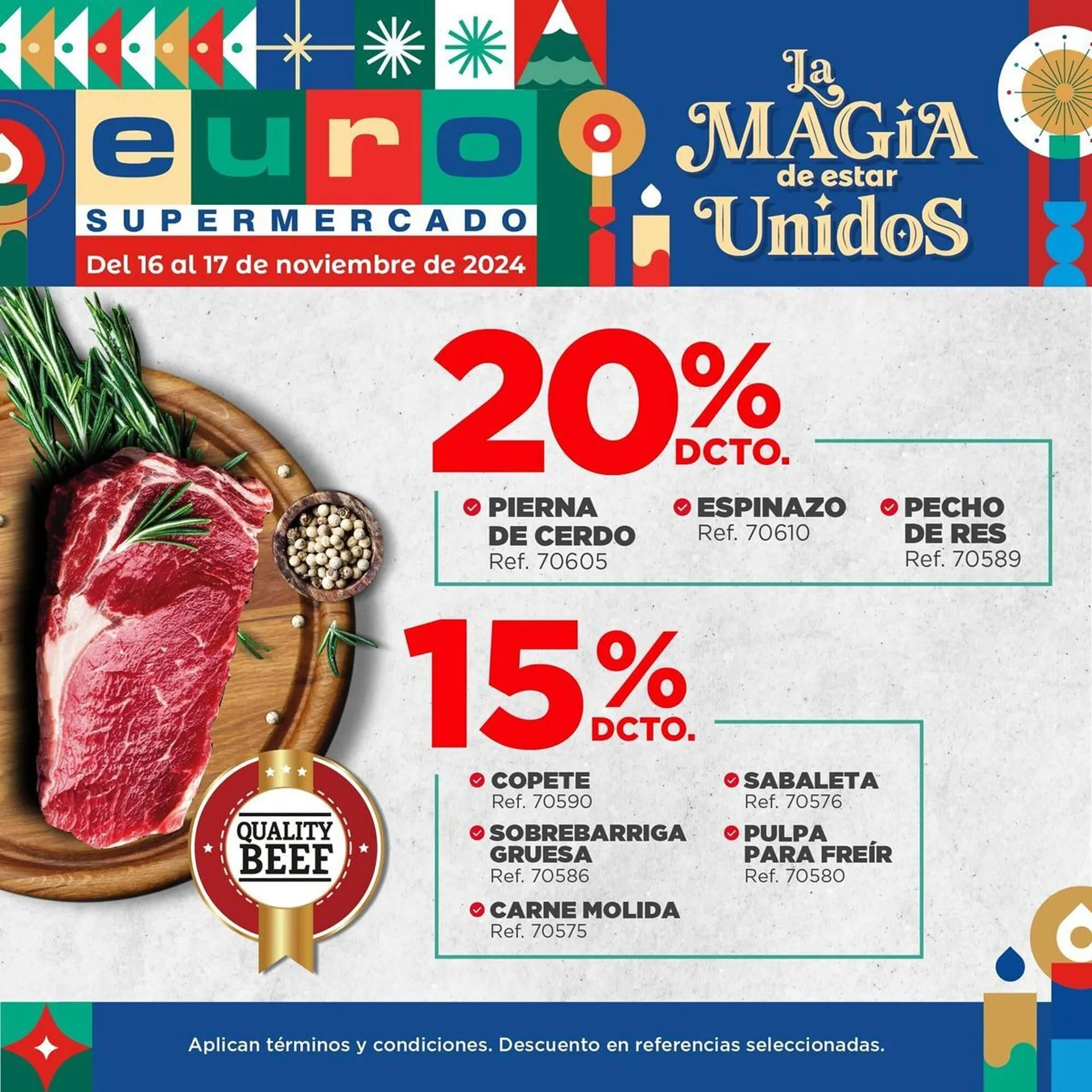 Catalogo de Catálogo Euro Supermercados 21 de noviembre al 5 de diciembre 2024 - Pag 3