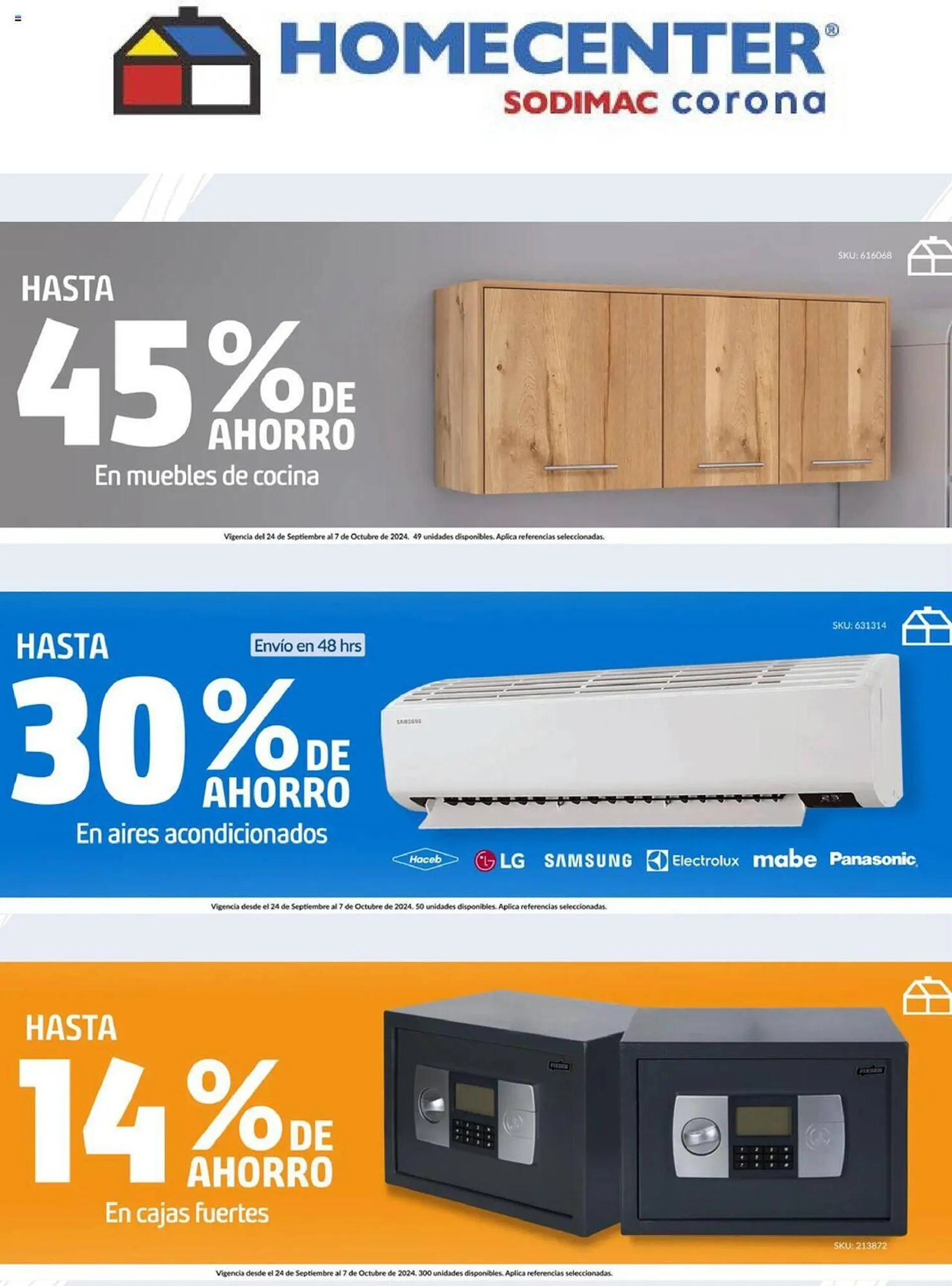 Catalogo de Catálogo Homecenter 30 de septiembre al 3 de octubre 2024 - Pag 2