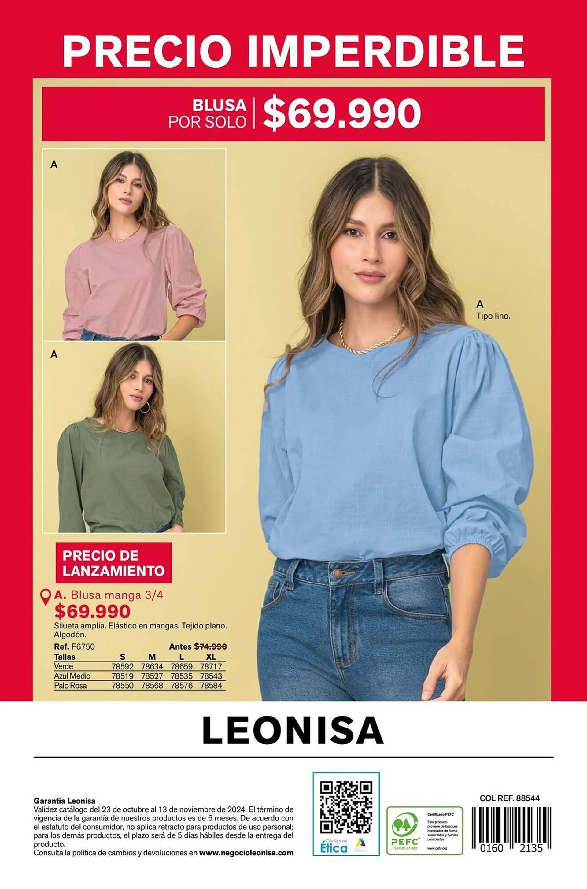 Catalogo de Catálogo Leonisa 24 de septiembre al 31 de octubre 2024 - Pag 222