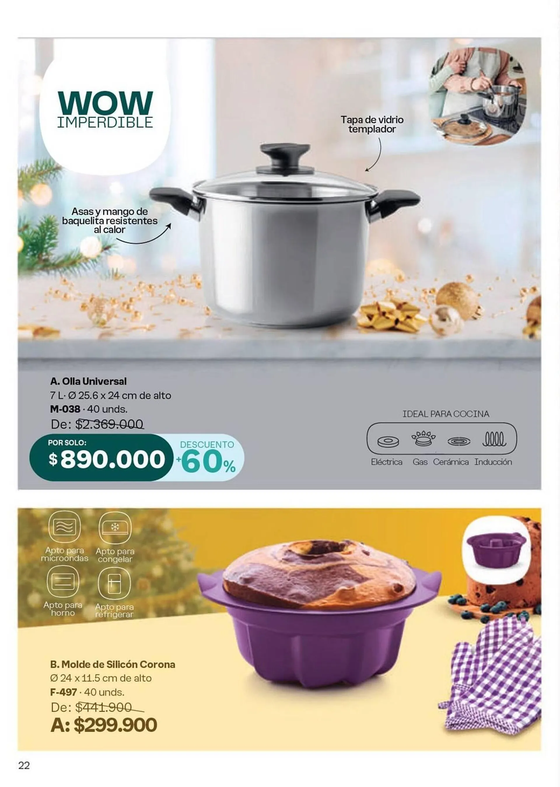 Catalogo de Catálogo Tupperware 19 de noviembre al 31 de diciembre 2024 - Pag 22