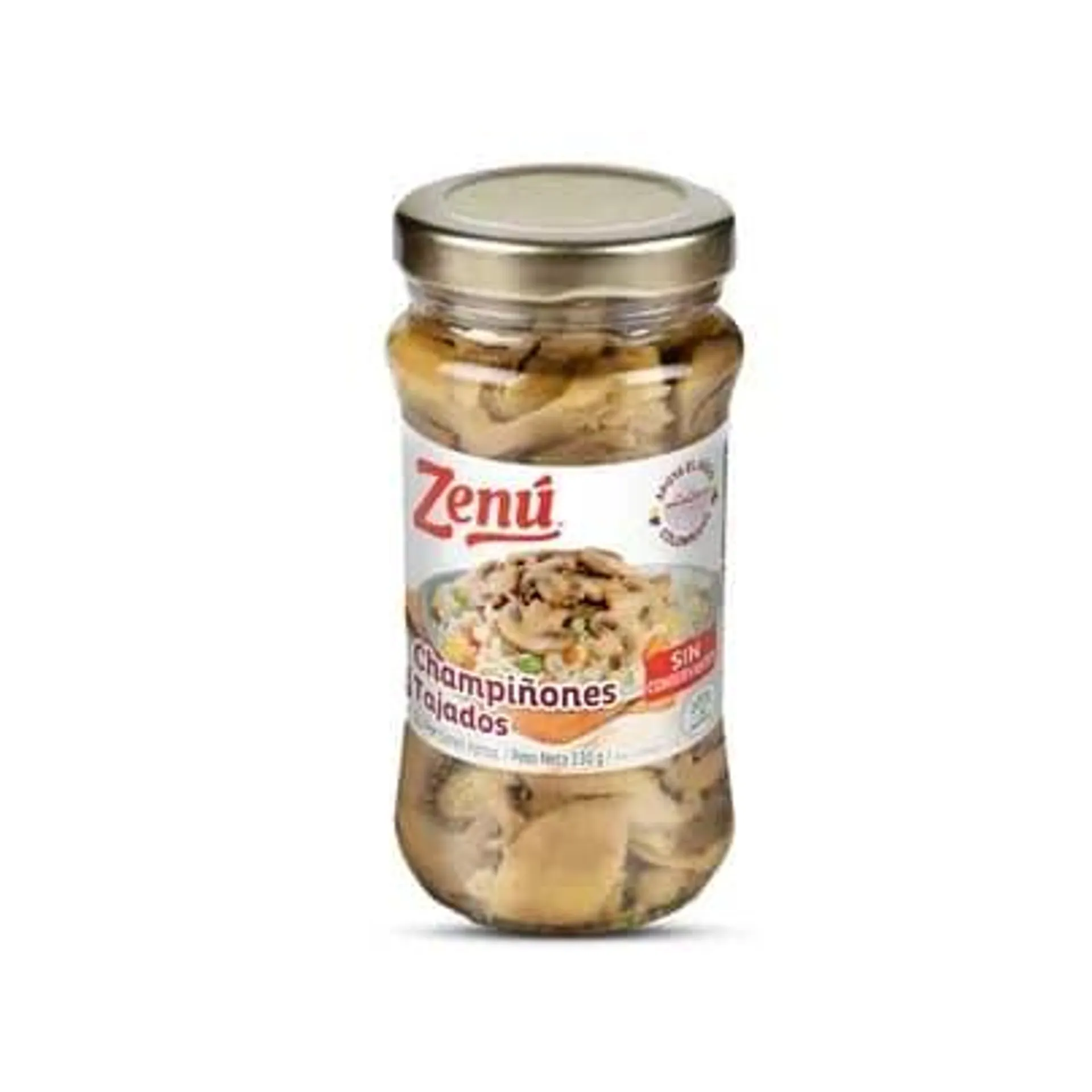 Champiñones Tajados Zenú x 230g