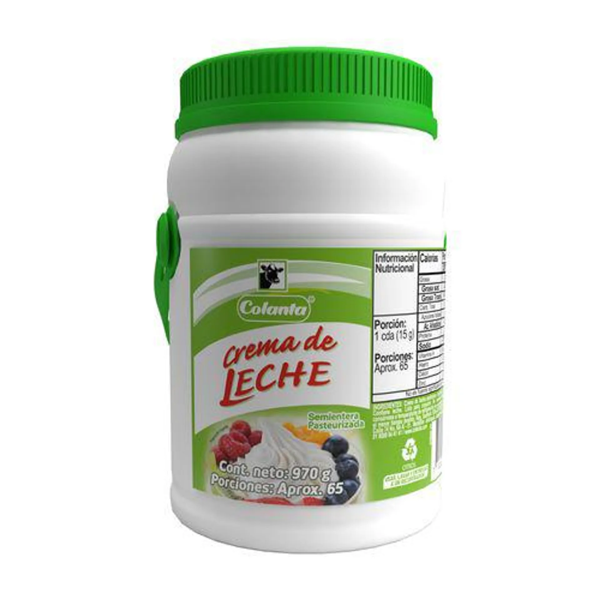 CREM DE LECHE PASTE SEMIENT COLANTA*970G