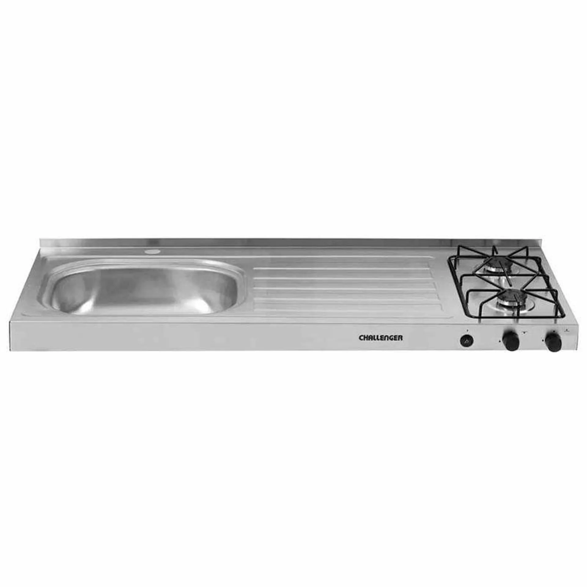 Meson izq 120cm acero inox mi 1124 Izquierda Acero