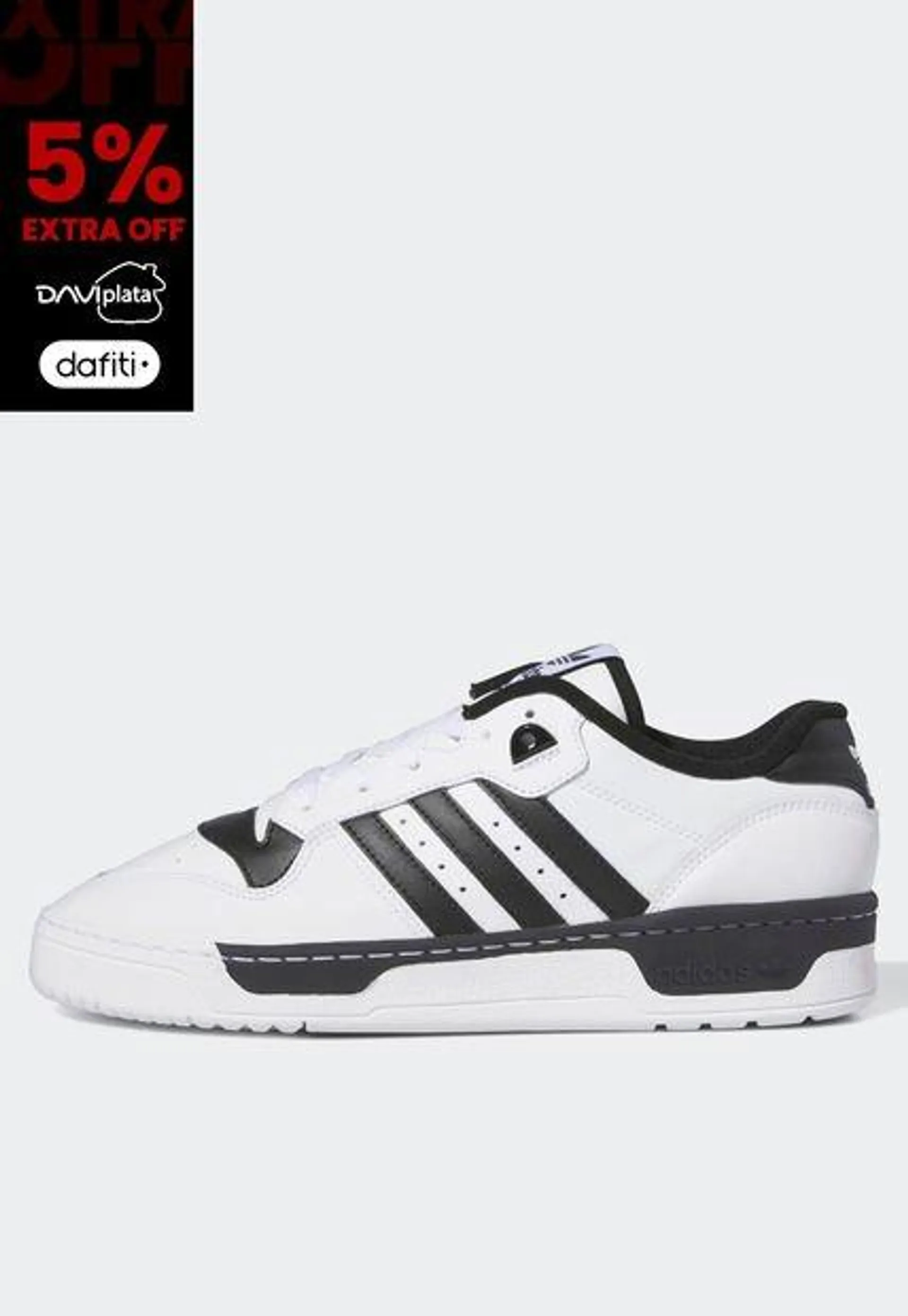 Tenis Lifestyle Blanco-Negro adidas Originals Rivalry Low