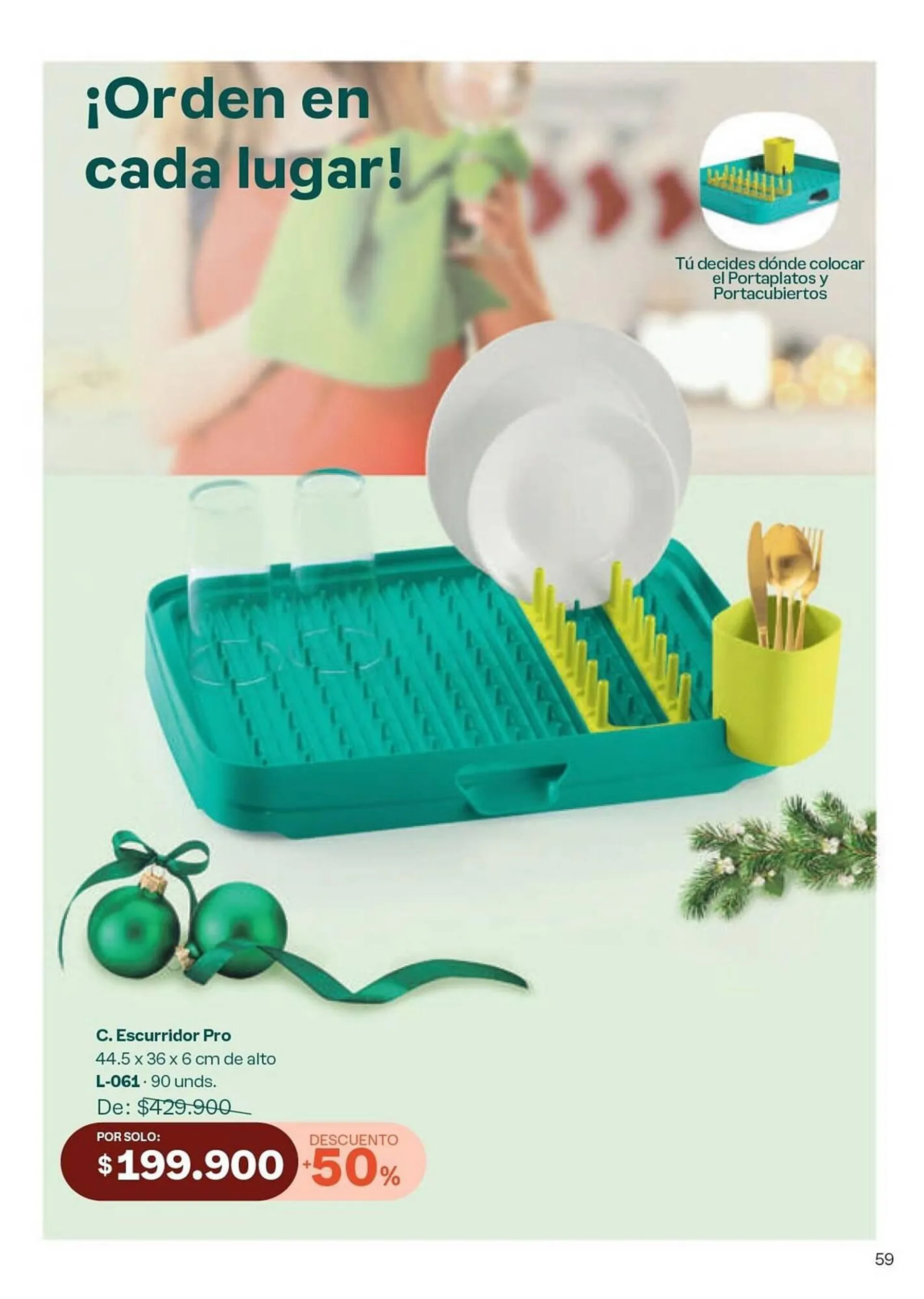 Catalogo de Catálogo Tupperware 19 de noviembre al 31 de diciembre 2024 - Pag 59