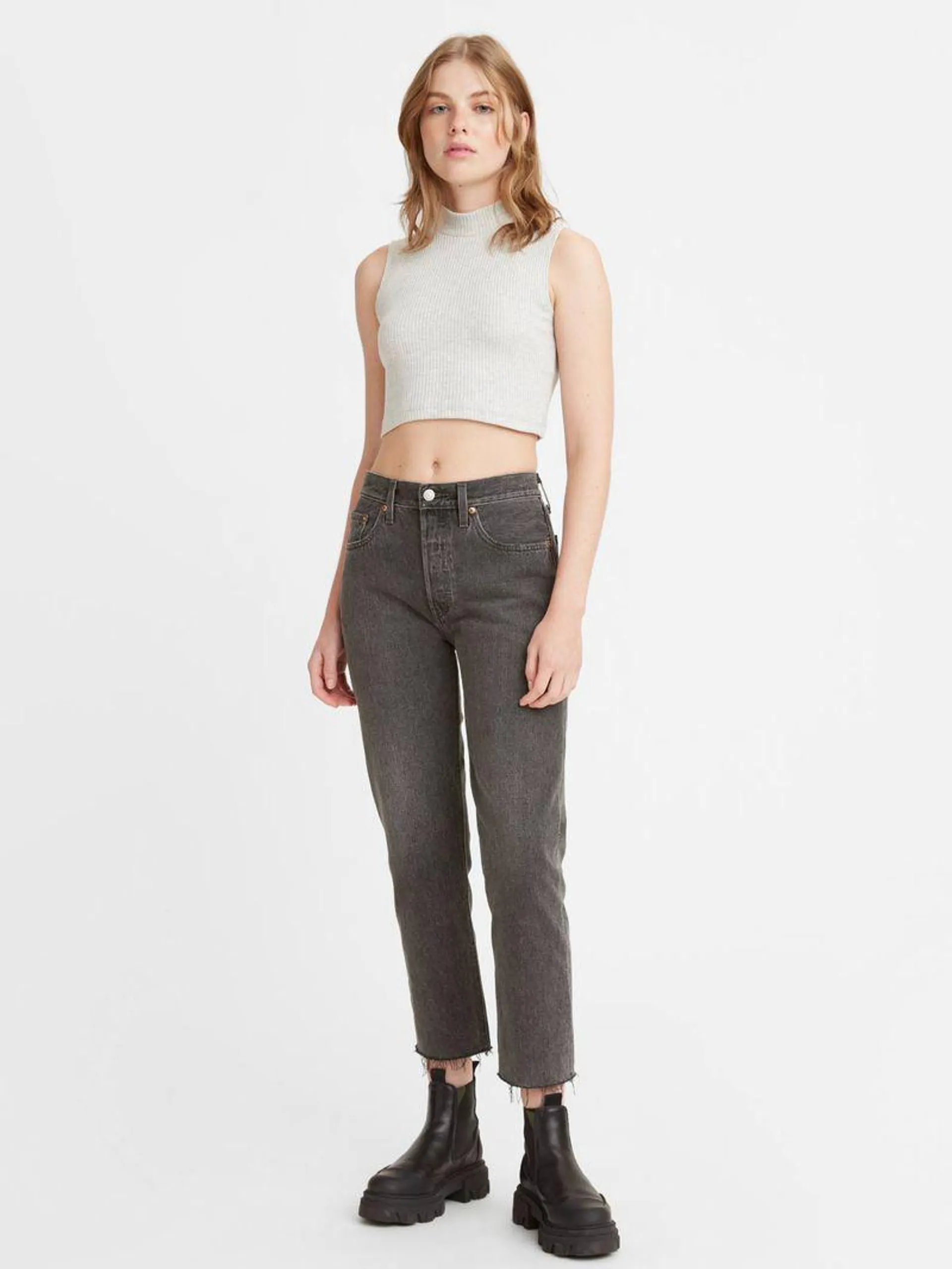 Jean Levi’s® 501® Crop Para Mujer