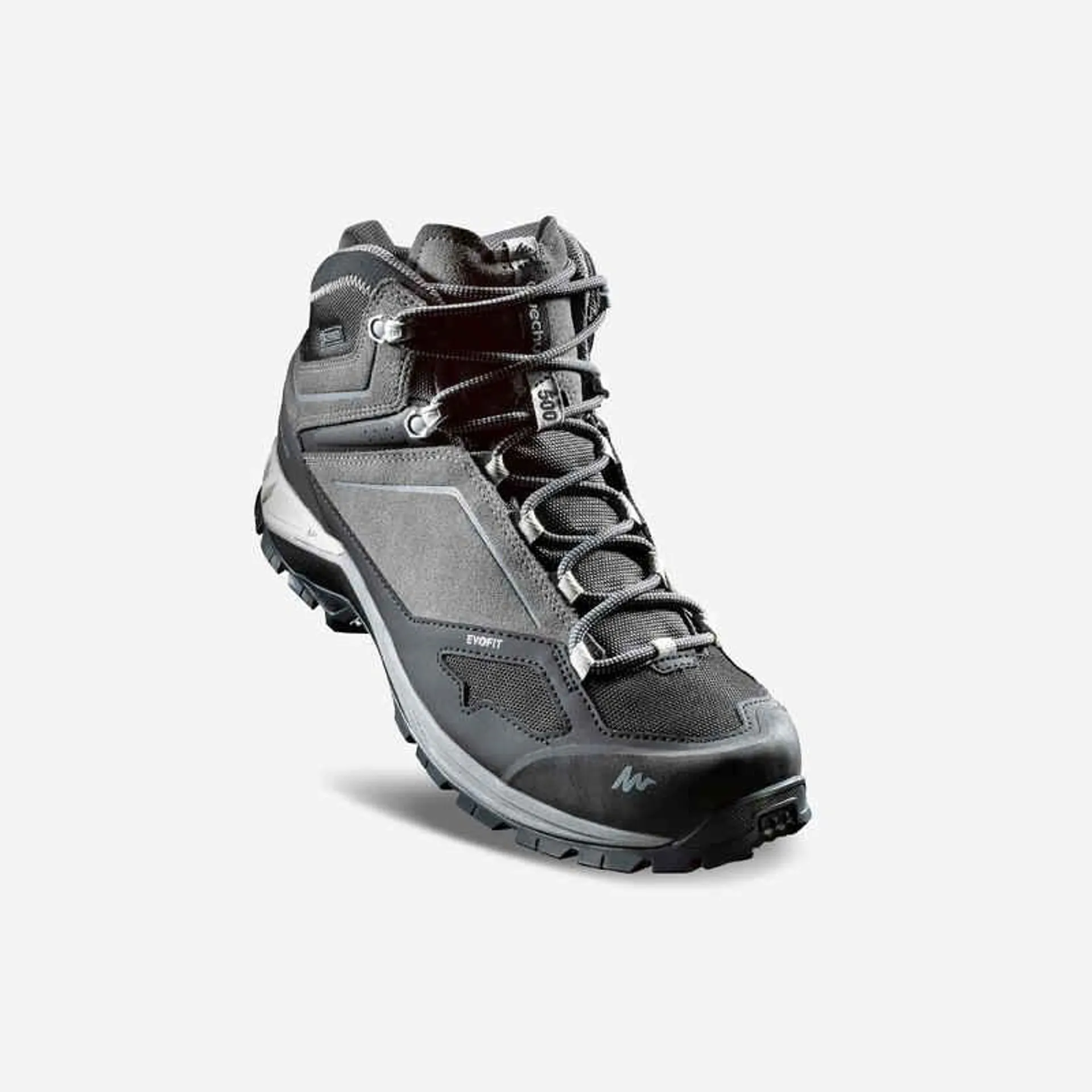 Botas impermeables de senderismo para Hombre Quechua MH500 gris