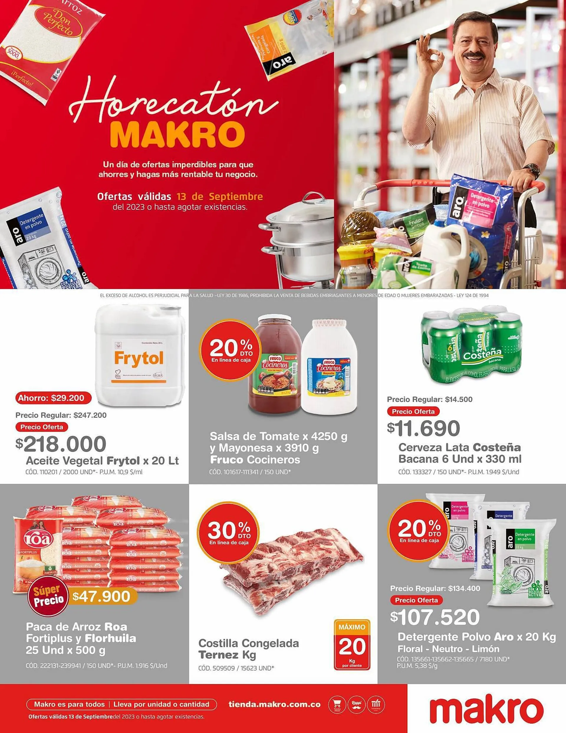 Catalogo de Catálogo Makro 13 de septiembre al 13 de septiembre 2023 - Pag 1