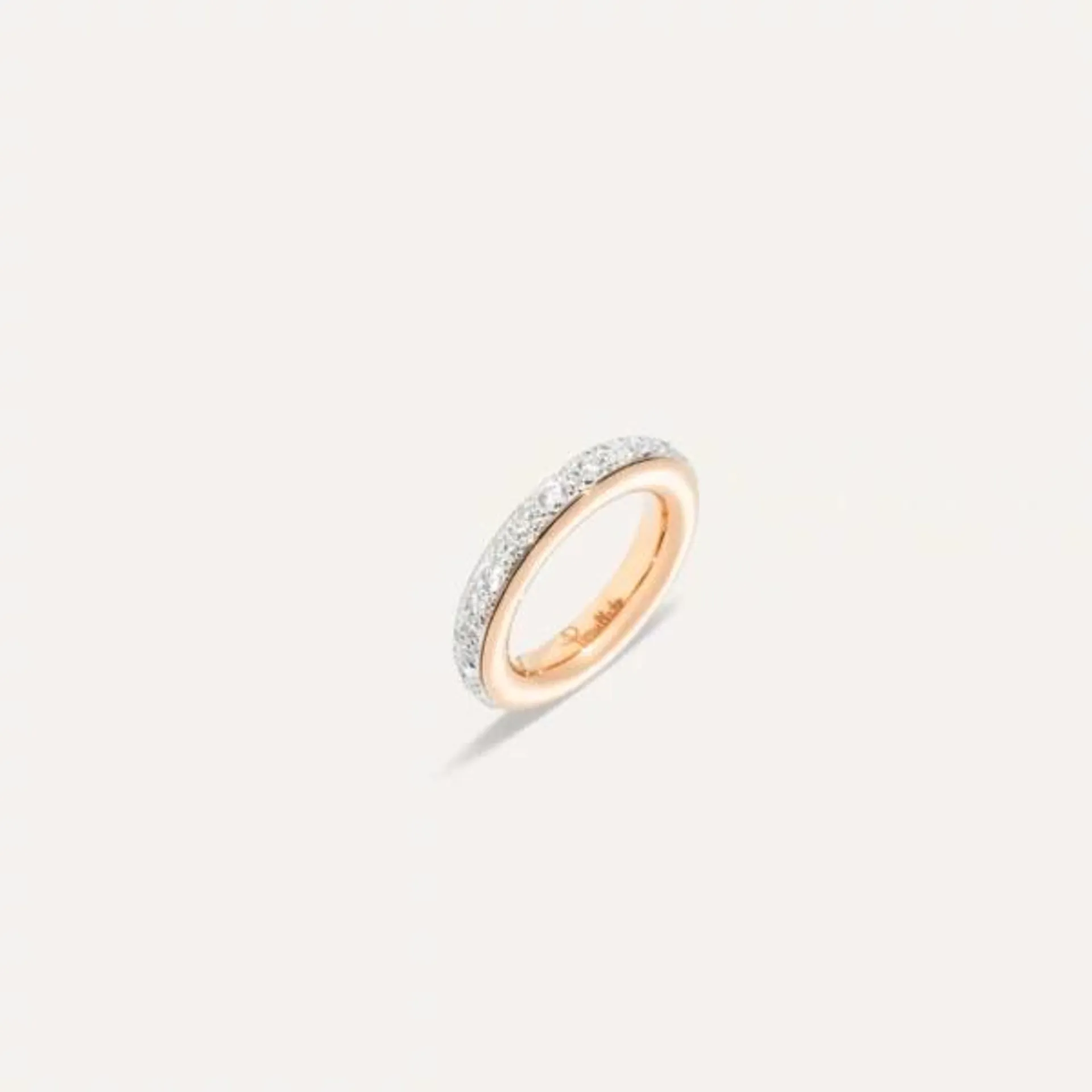 Anillo Pomellato Iconica Oro Rosa 18k y diamantes