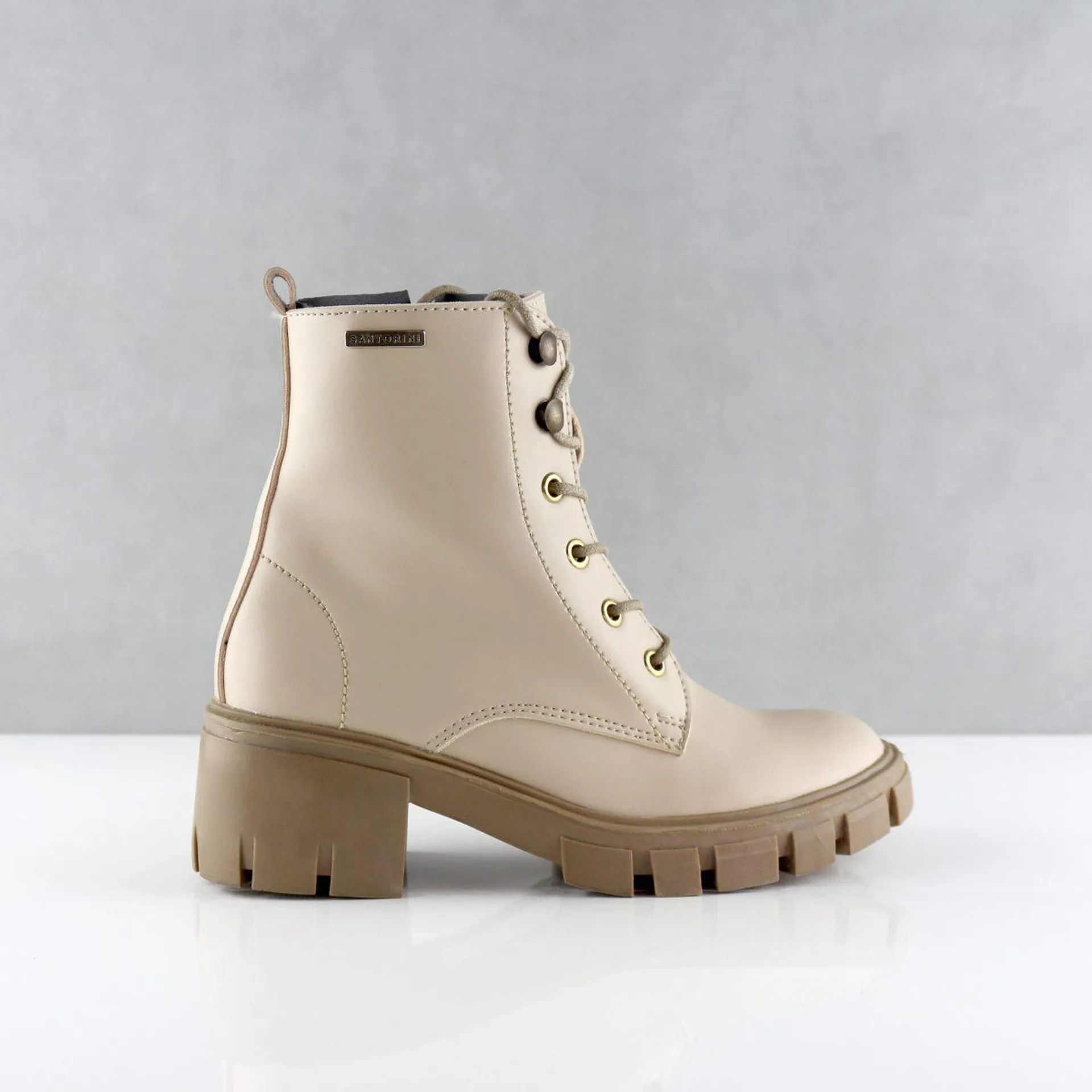 BOTINES PARA MUJER ZENDAYA BEIGE