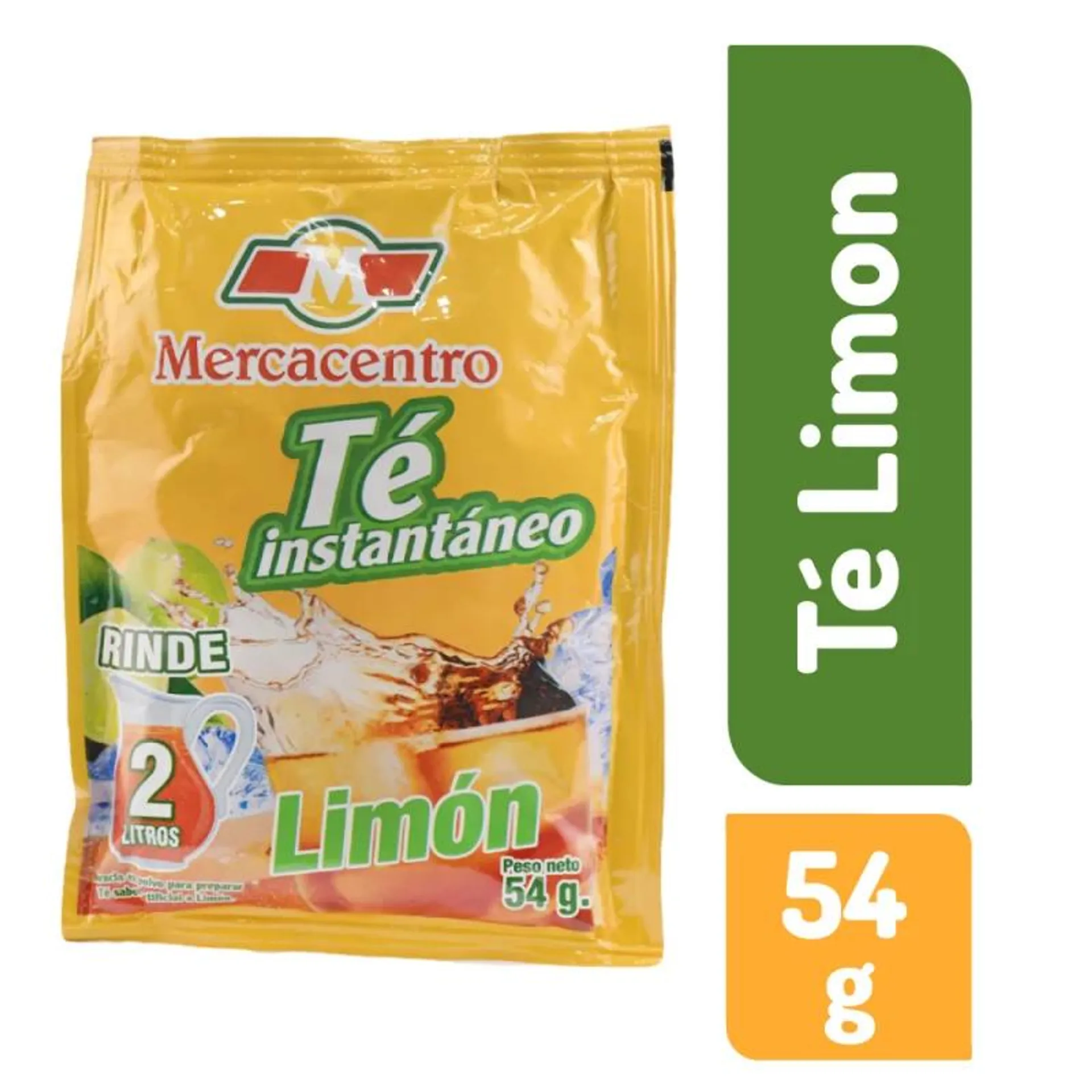 Té Mercacentro 2 Litros Limon 54 g