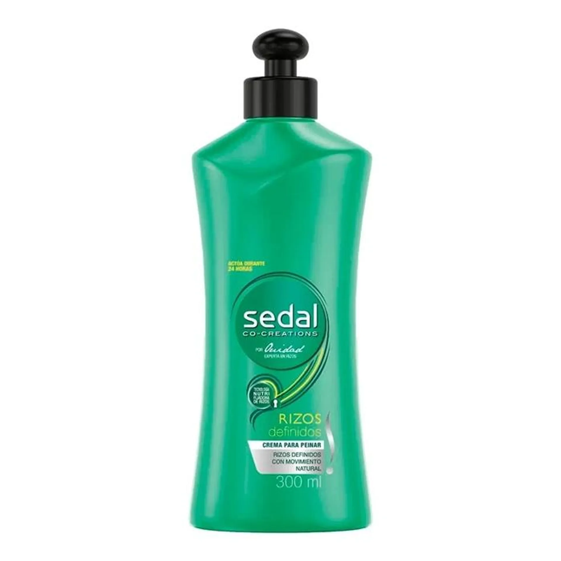 Crema Para Peinar Sedal Cabello Rizado Frasco Con 300 mL