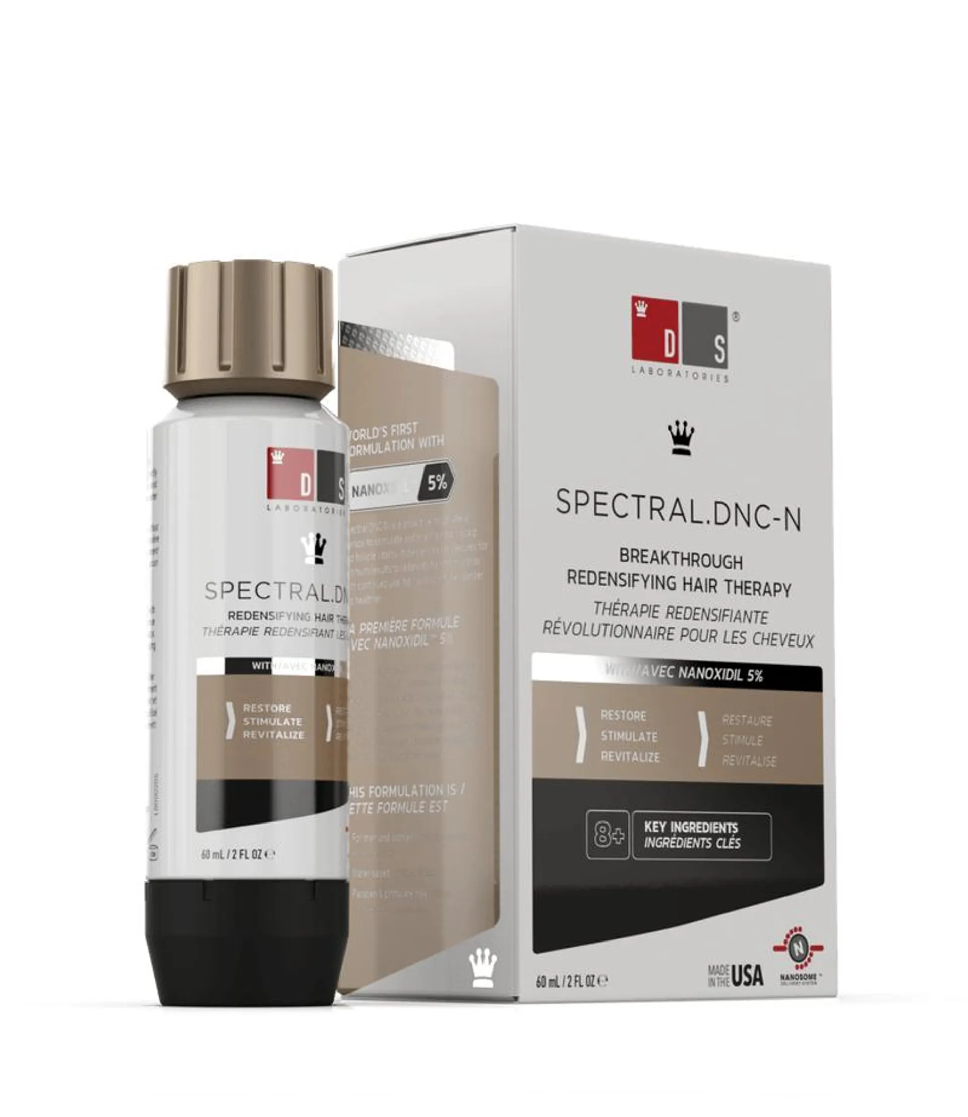 Tratamiento Anticaída del Cabello Ds Spectral Dnc-N 60 Ml