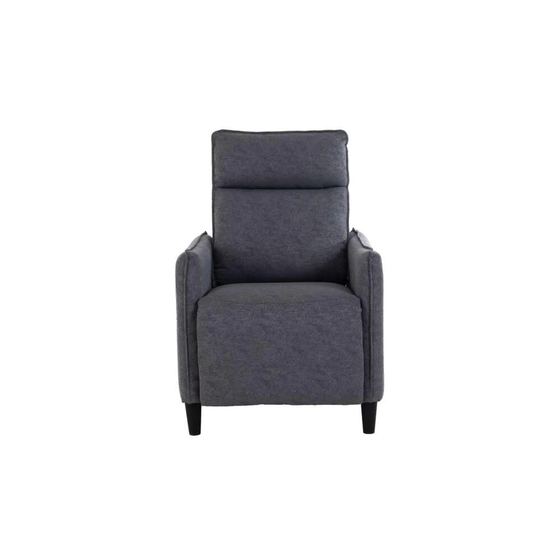 Silla Reclino Malak Tela Gris