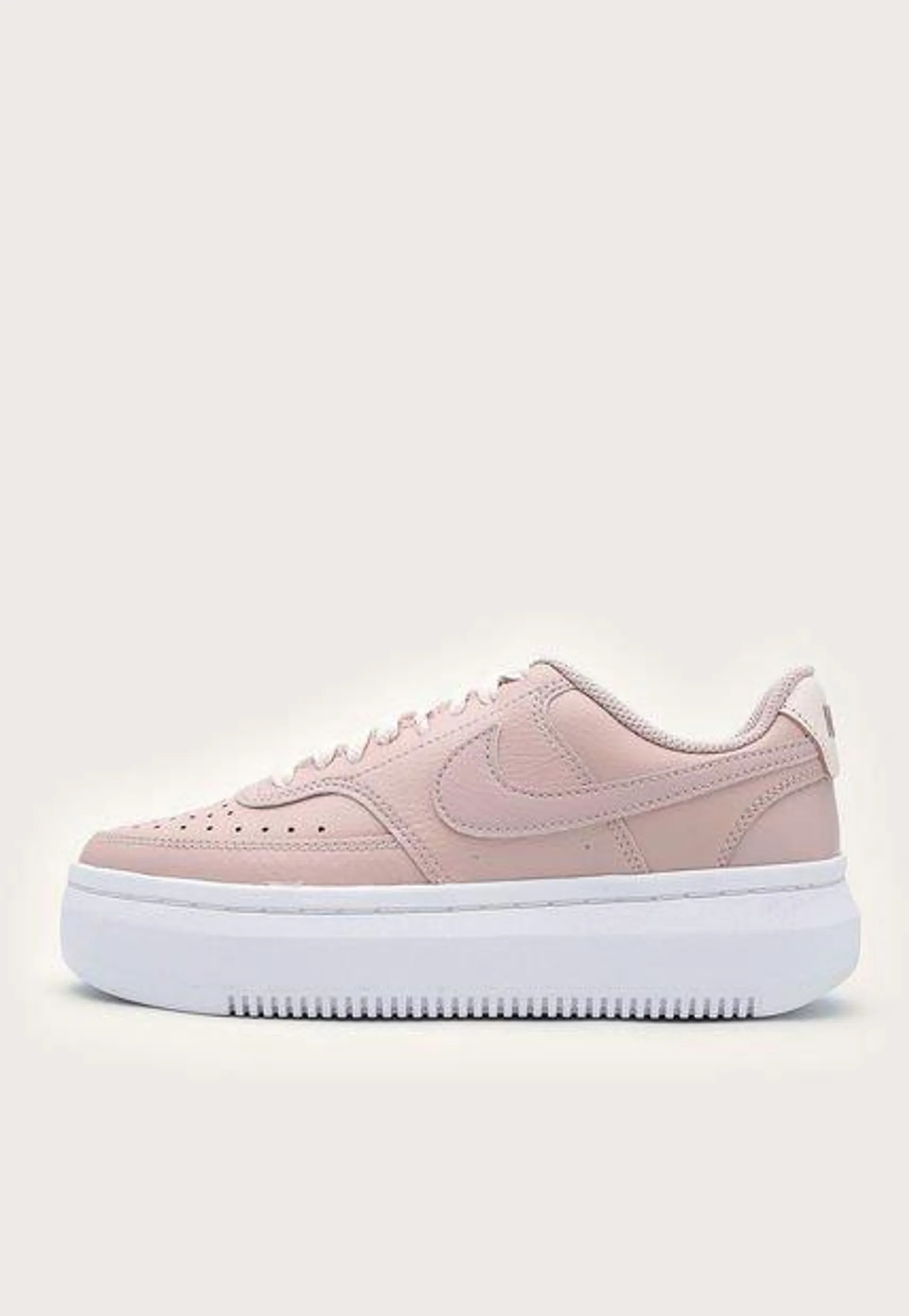 Tenis Lifestyle Palo Rosa-Blanco Nike Court Vision Alta