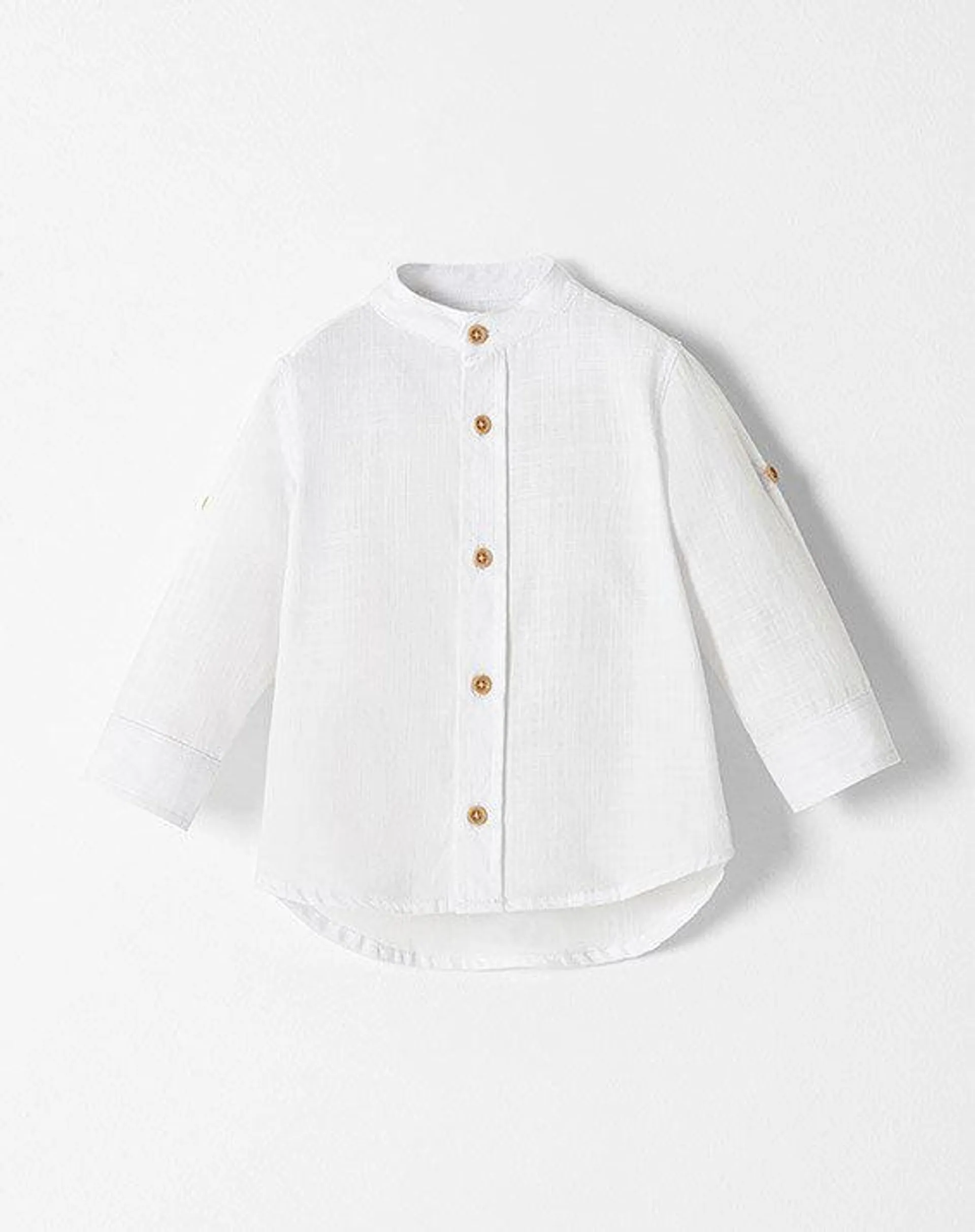 camisa quelli blanca 9-12m