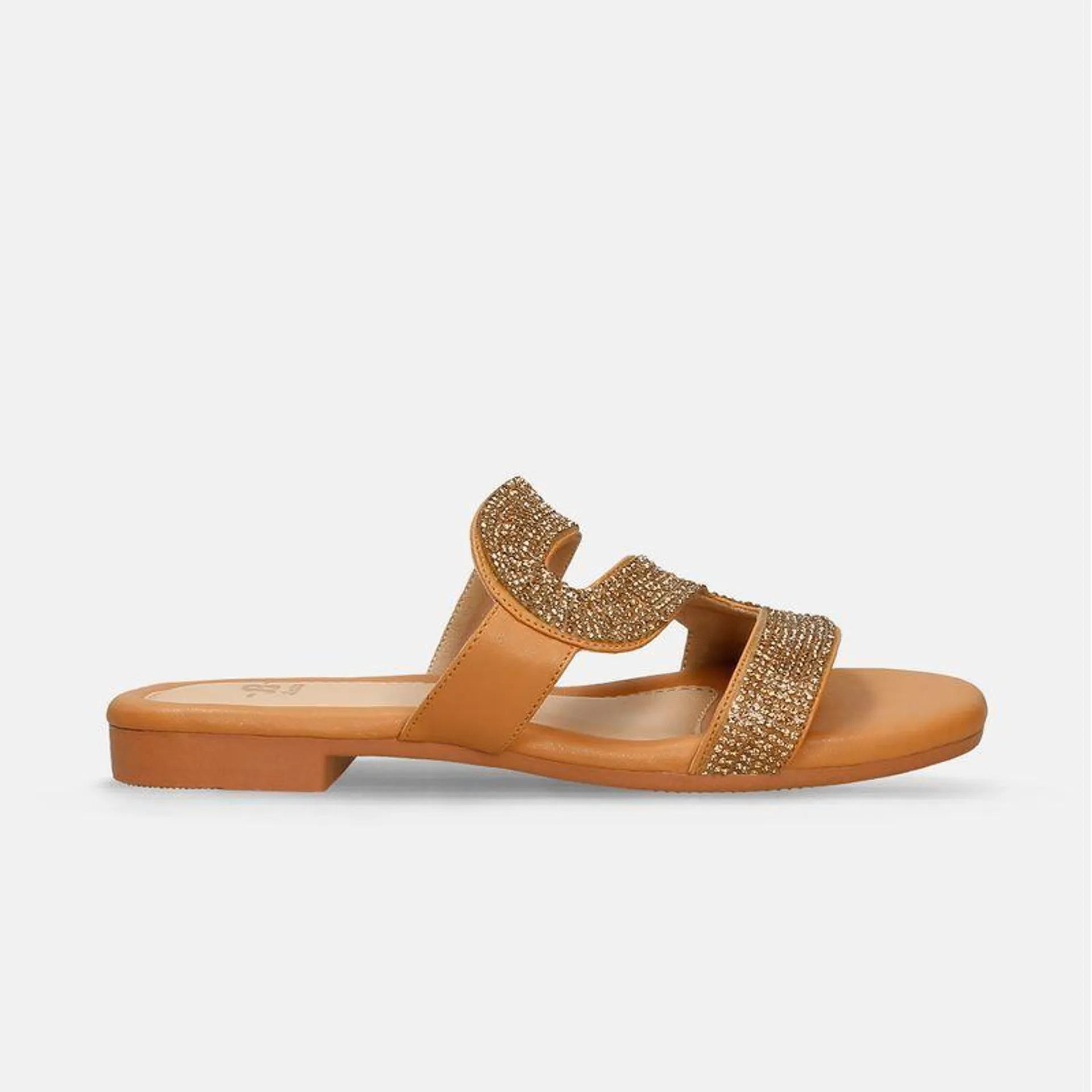 Sandalias Camel Bata Jenesys Mujer