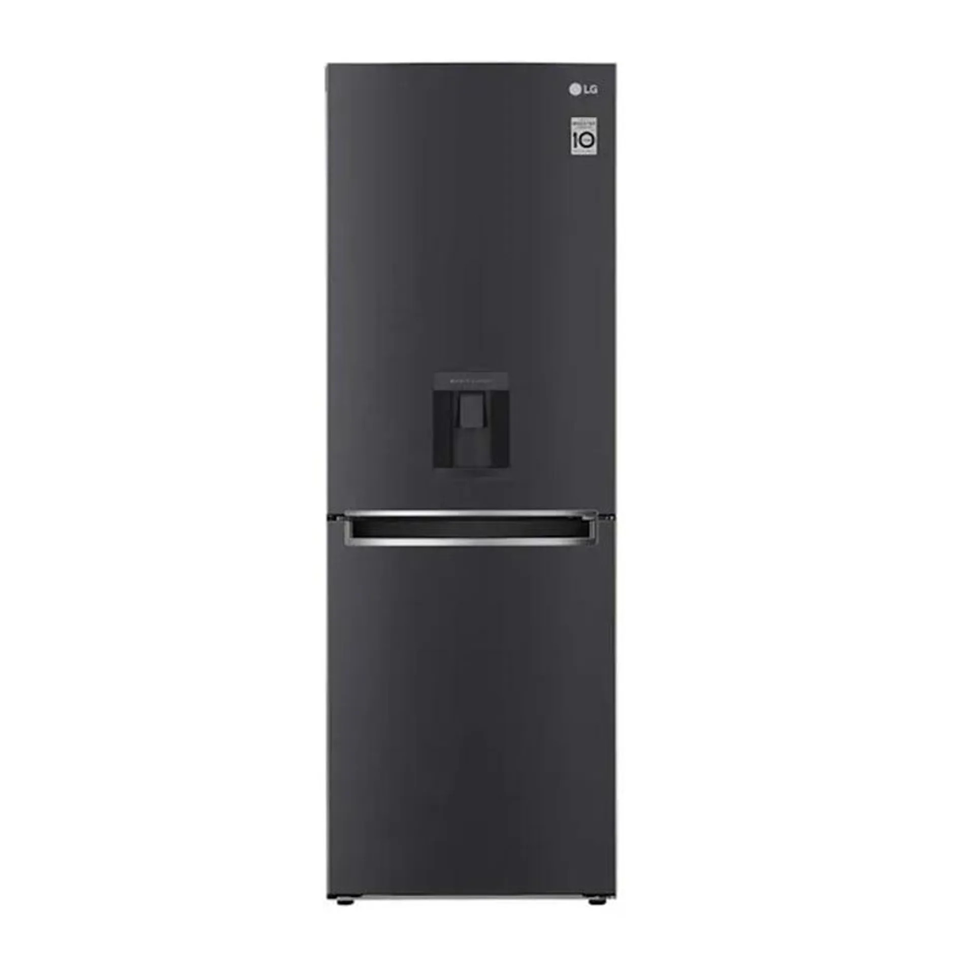 Nevera Tipo Europeo LG - 305 lts - GB33WPT - Color Negro Mate tipo acero