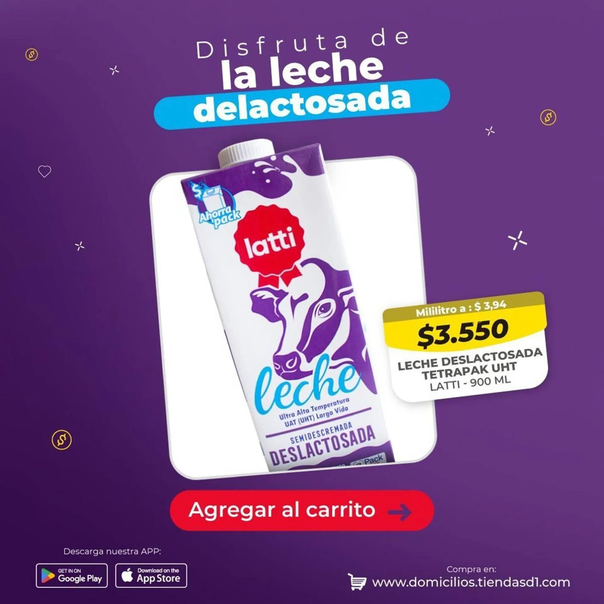 Catalogo de Catálogo Tiendas D1 25 de abril al 27 de abril 2025 - Pag 1
