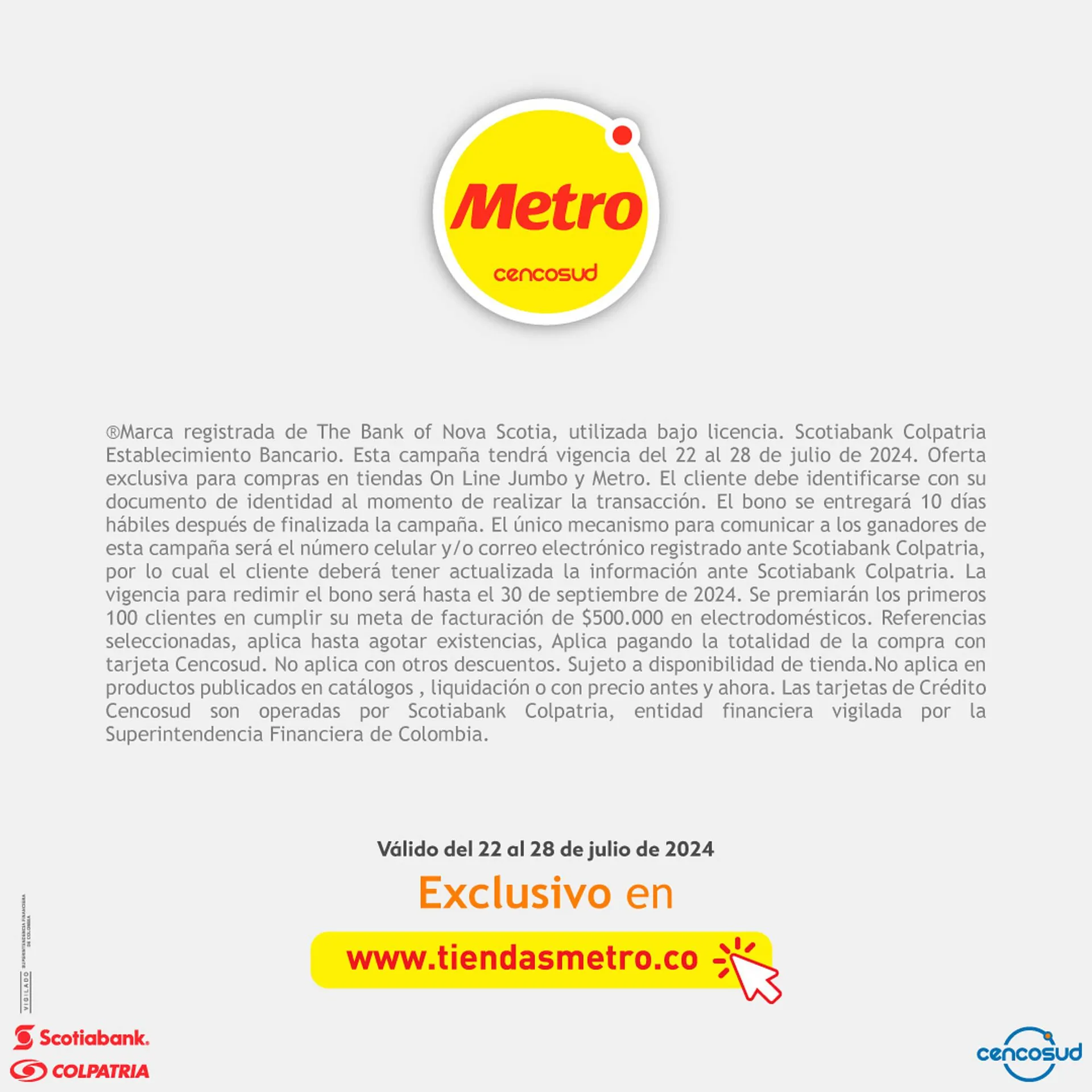 Catalogo de Catálogo Metro 22 de julio al 28 de julio 2024 - Pag 3