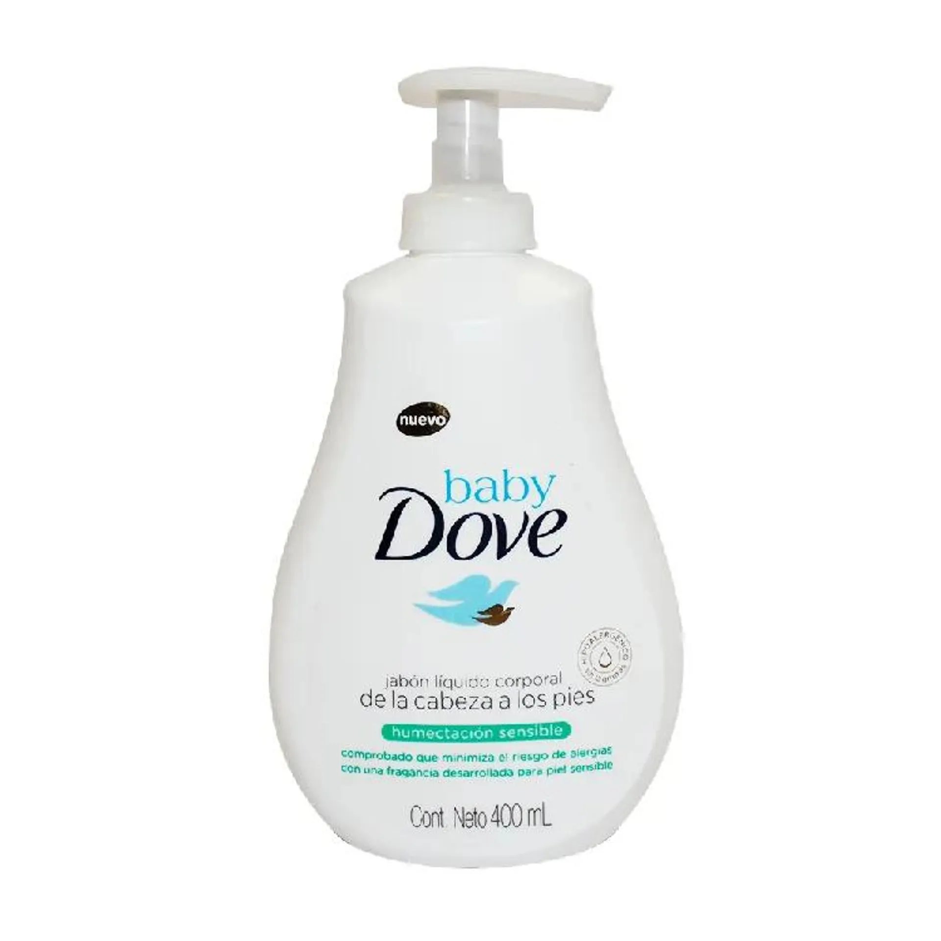 JABON LIQ DOVE BABY HUMEC SENSIB 400 ML