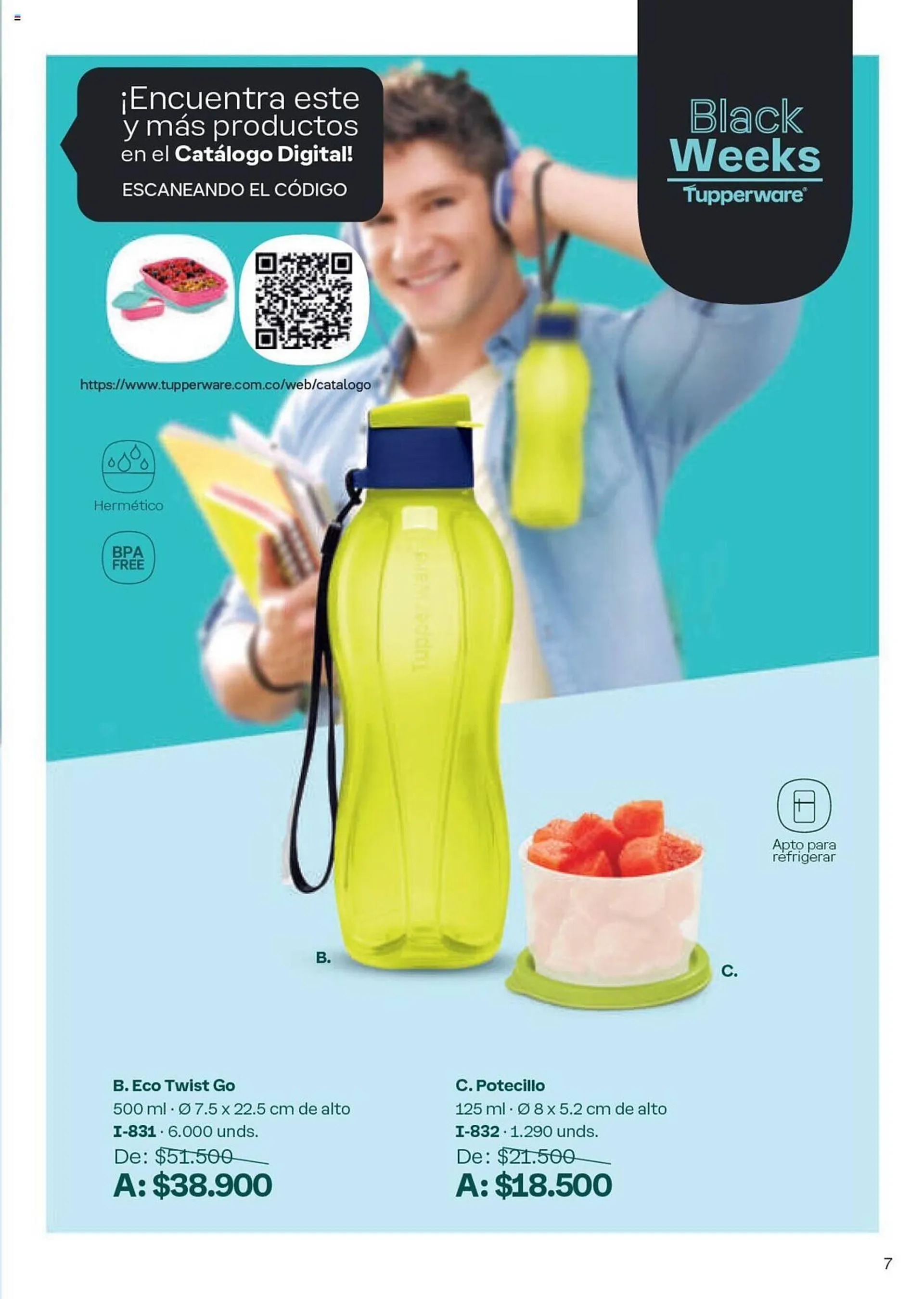 Catalogo de Catálogo Tupperware 4 de octubre al 31 de octubre 2024 - Pag 7