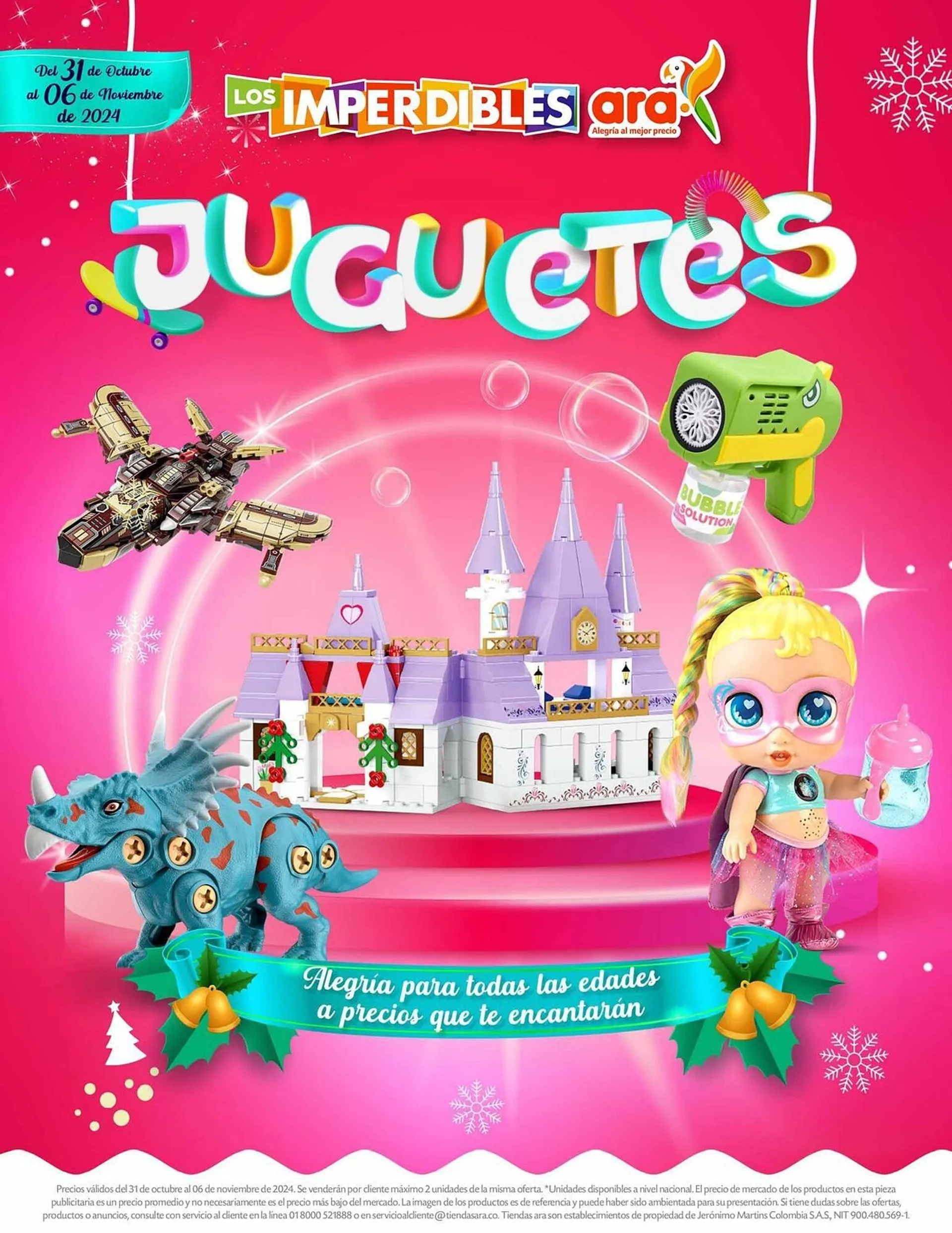 Catalogo de Catálogo Ara 31 de octubre al 6 de noviembre 2024 - Pag 1
