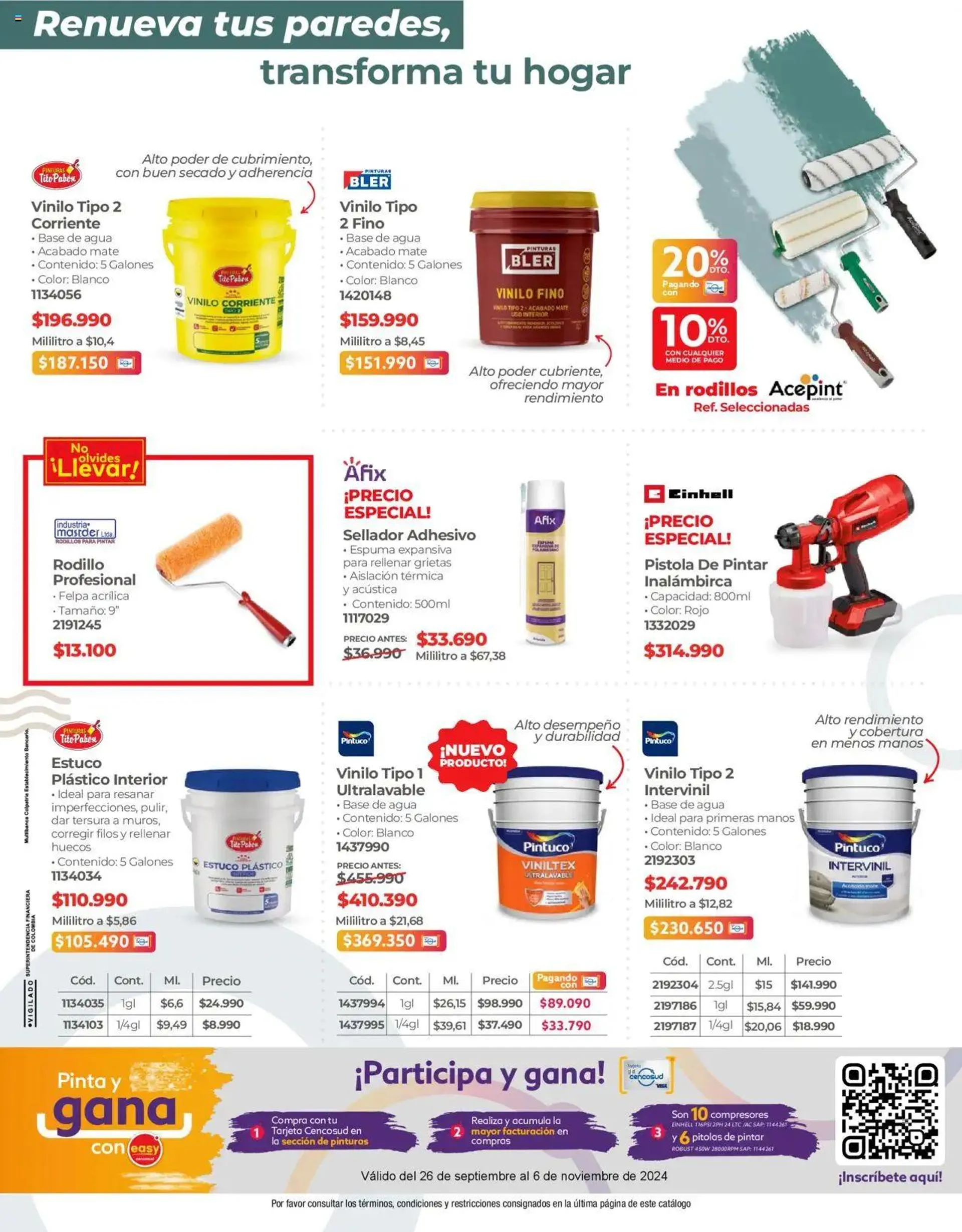 Catalogo de Easy - Promociones 26 de septiembre al 6 de noviembre 2024 - Pag 7