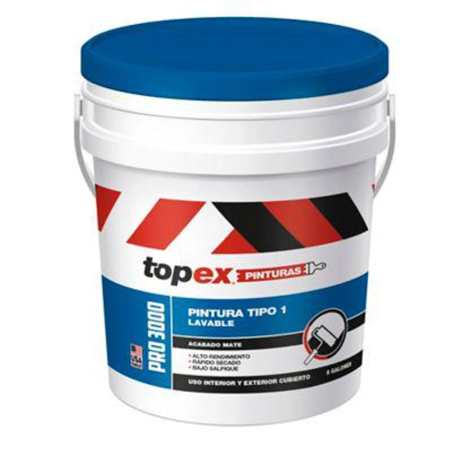 Pintura para Interior Lavable Blanco 5 Galones