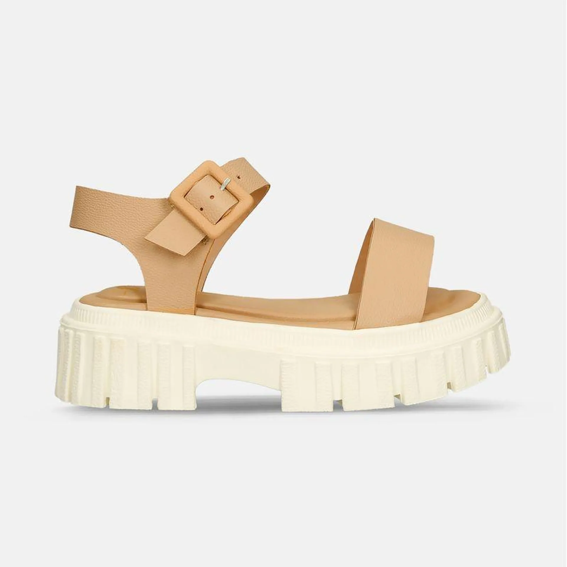 Sandalias Camel Bata Jessie Mujer