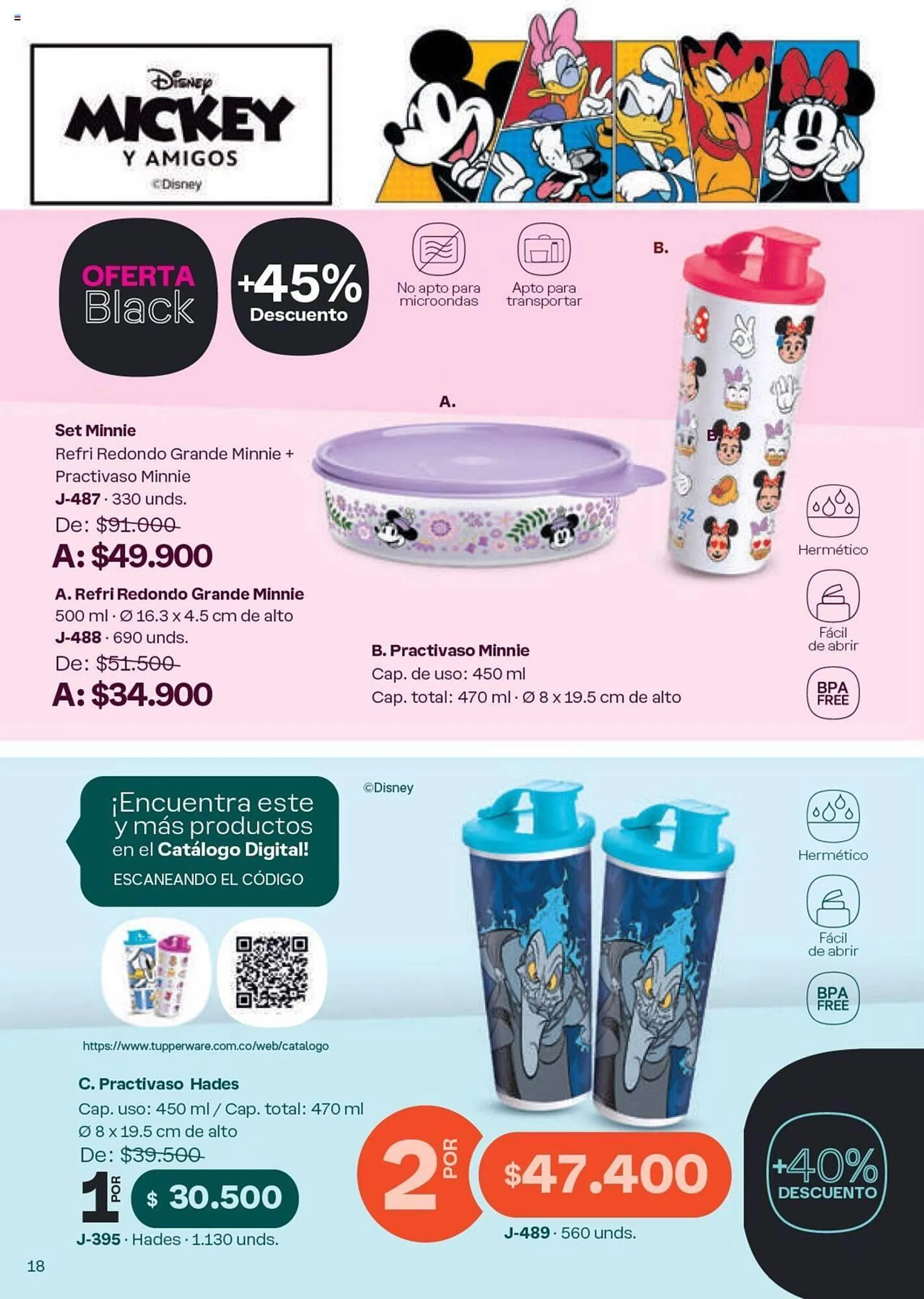 Catalogo de Catálogo Tupperware 4 de octubre al 31 de octubre 2024 - Pag 18