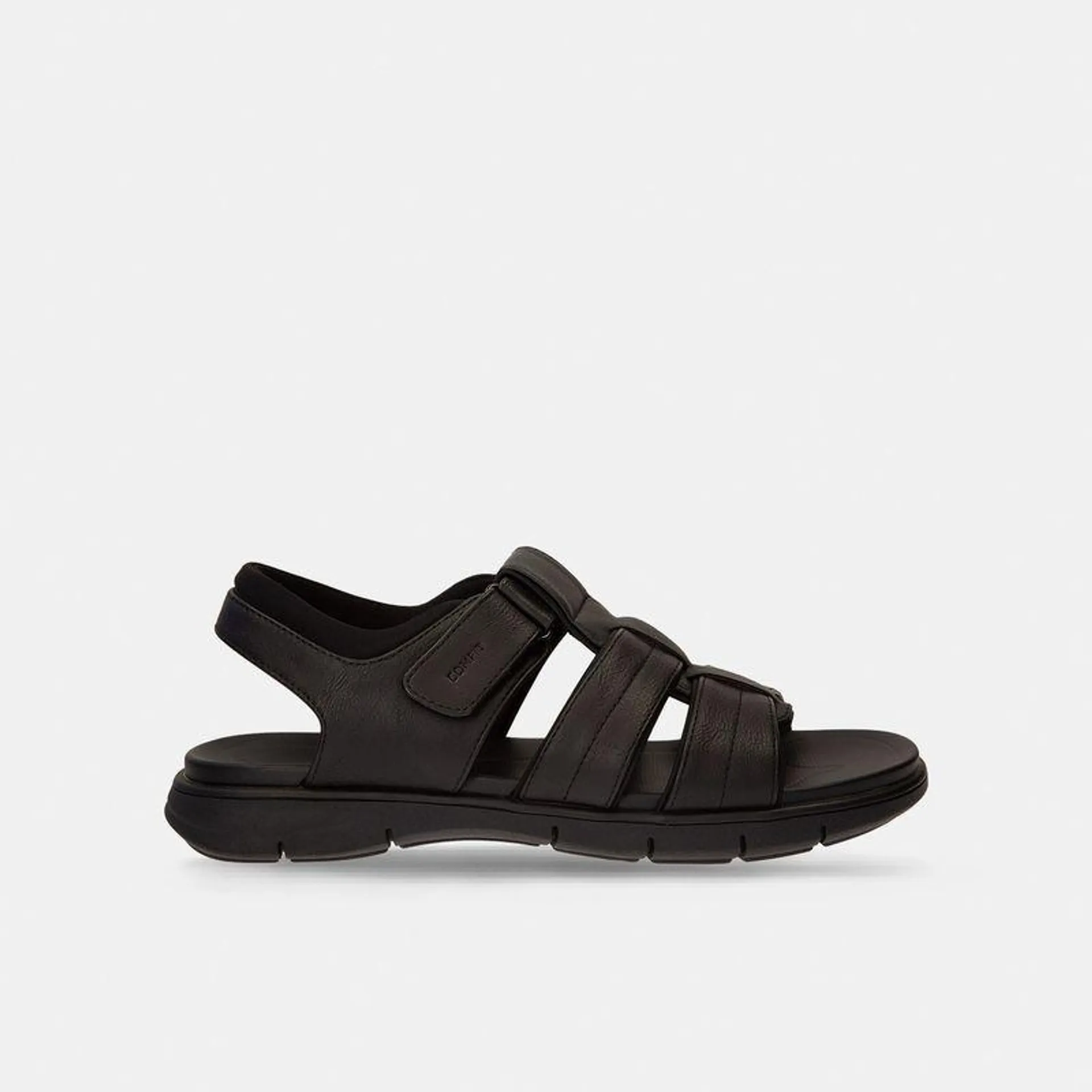 Sandalias Negro Bata Comfit Mago Forrest Hombre