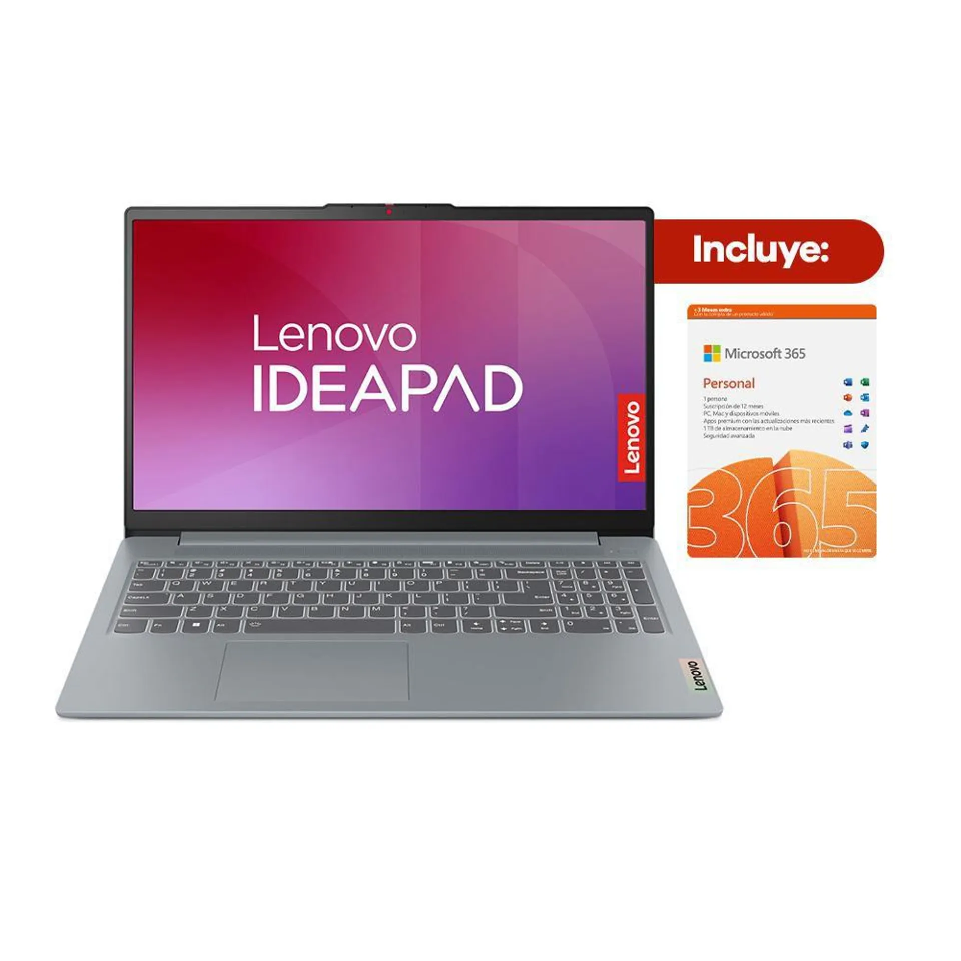 Portatil LENOVO IdeaPad Slim 3 Intel Core i5 12450H RAM 8 GB 512 GB SSD IdeaPad Slim 3