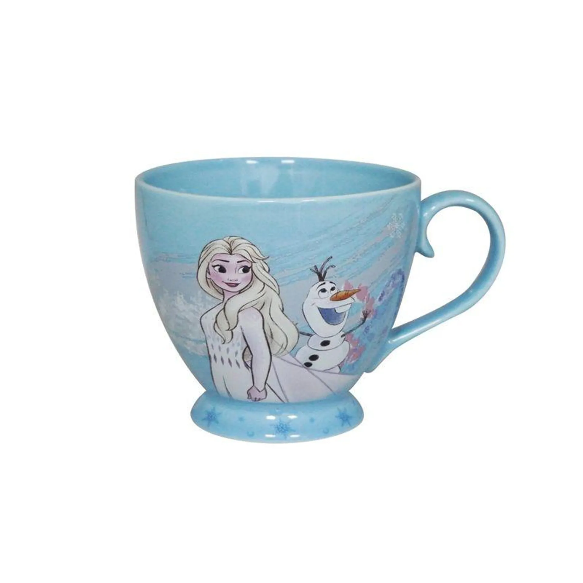 Taza de Ceramica Colección Disney Frozen 2.0 450Ml Azul