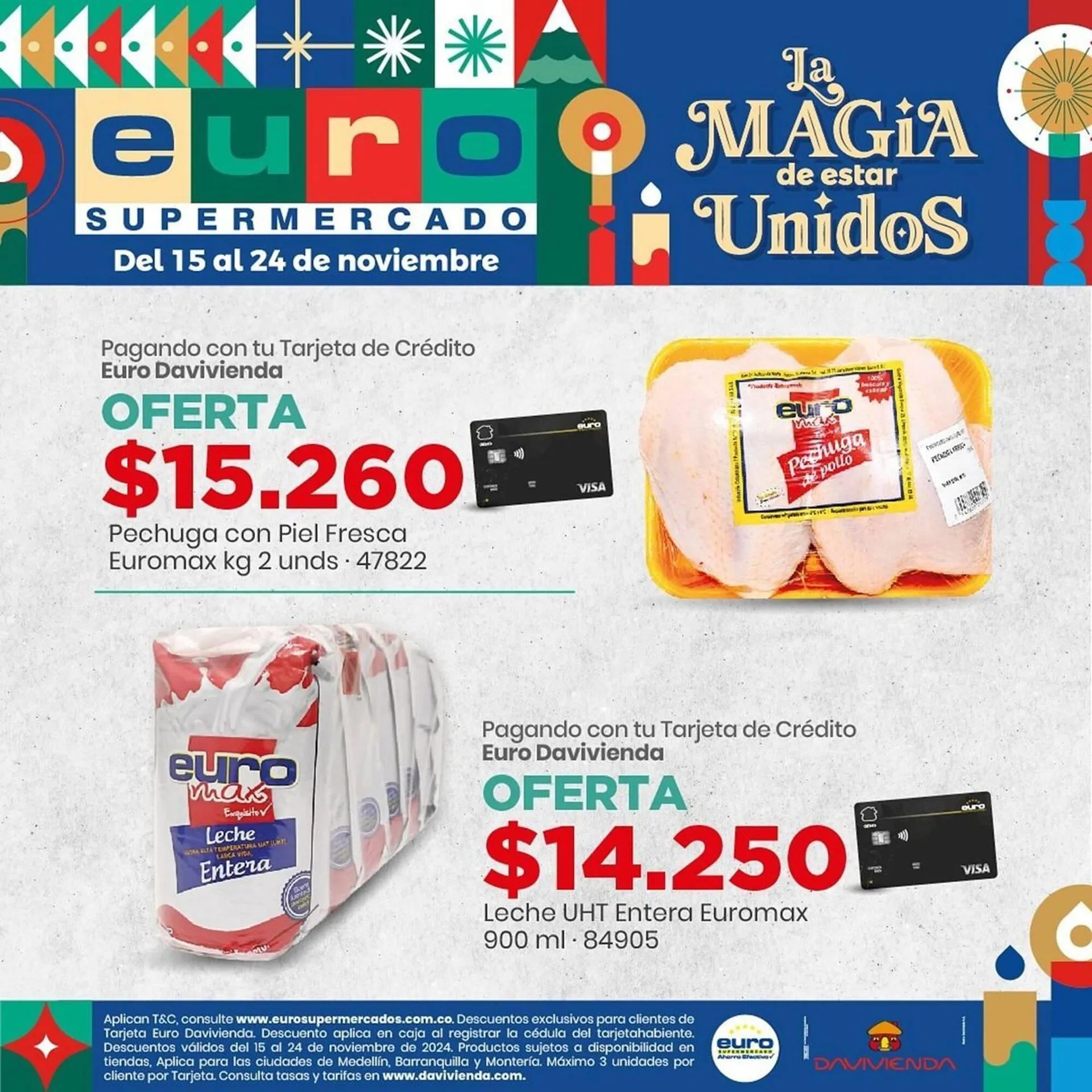 Catalogo de Catálogo Euro Supermercados 24 de noviembre al 8 de diciembre 2024 - Pag 3