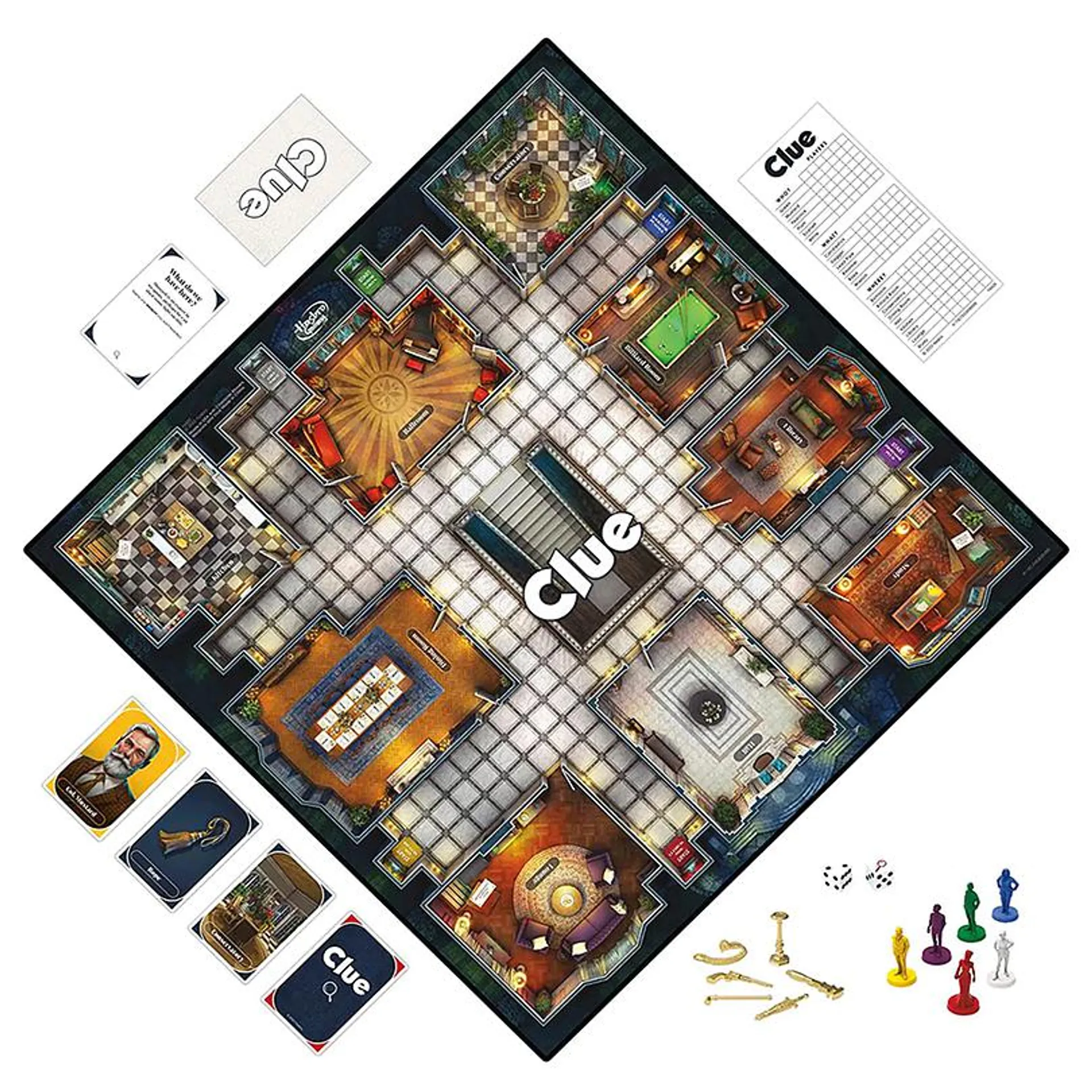 Clue Classic Refresh Hasbro