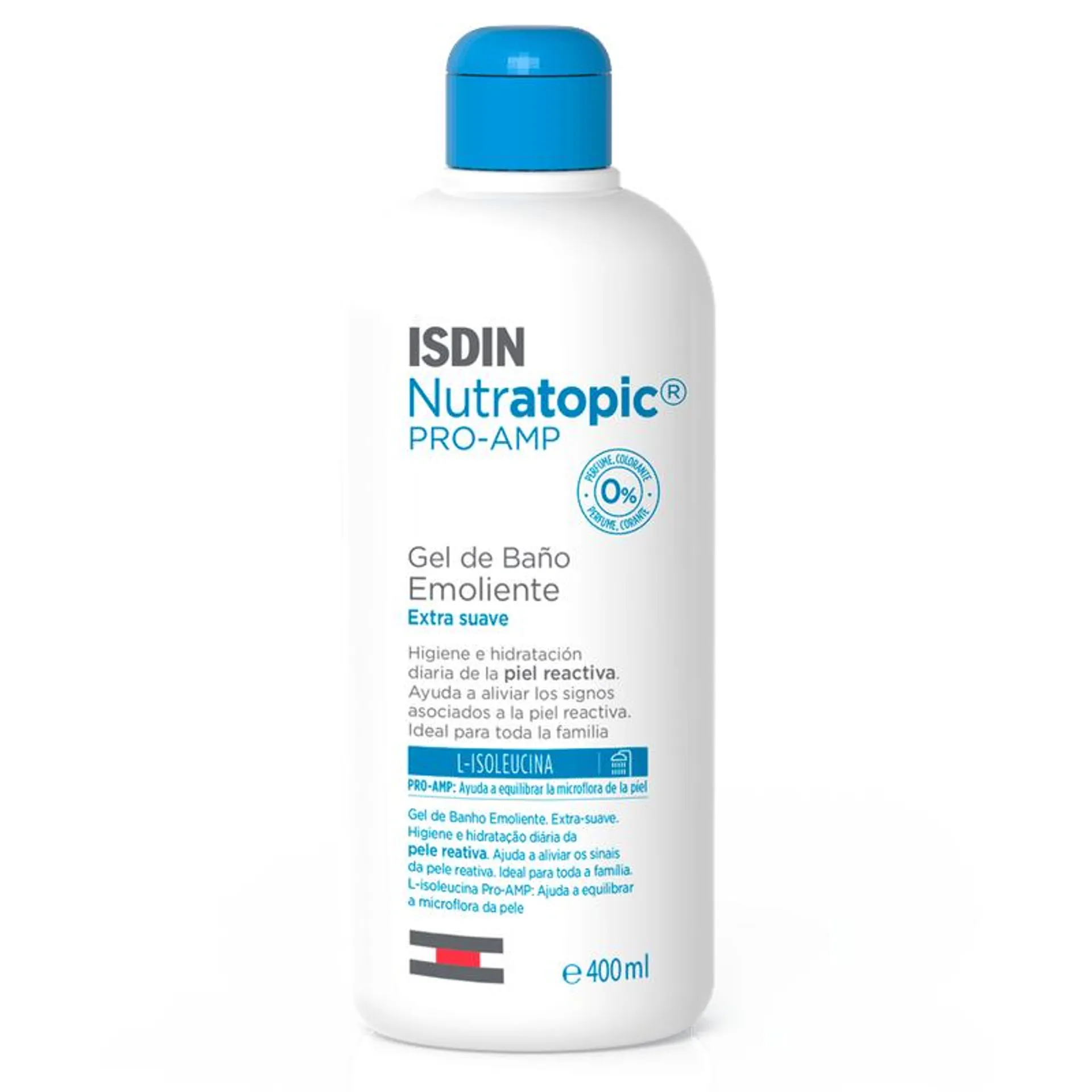 Gel de Baño Emoliente Nutratopic Pro-Amp 400 Ml