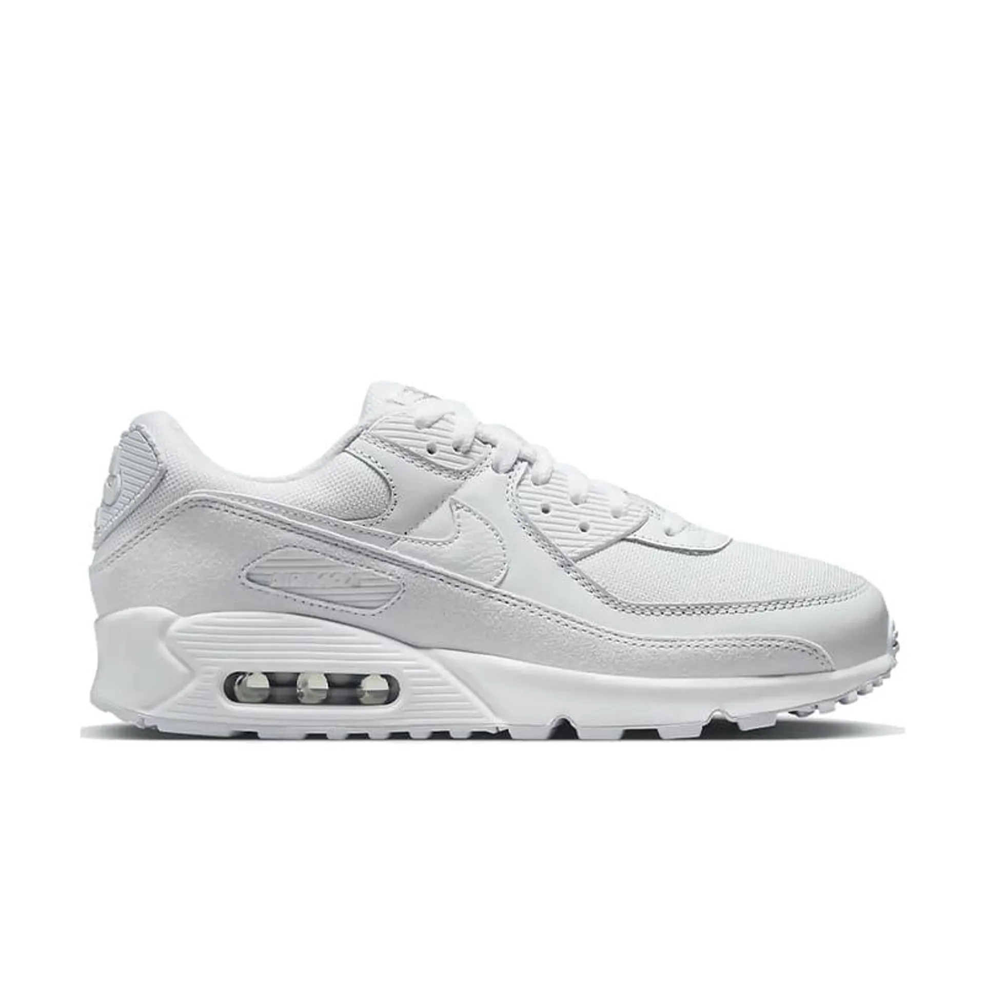 Zapatilla Nike Casual Hombre Air Max 90 Premium Blanco