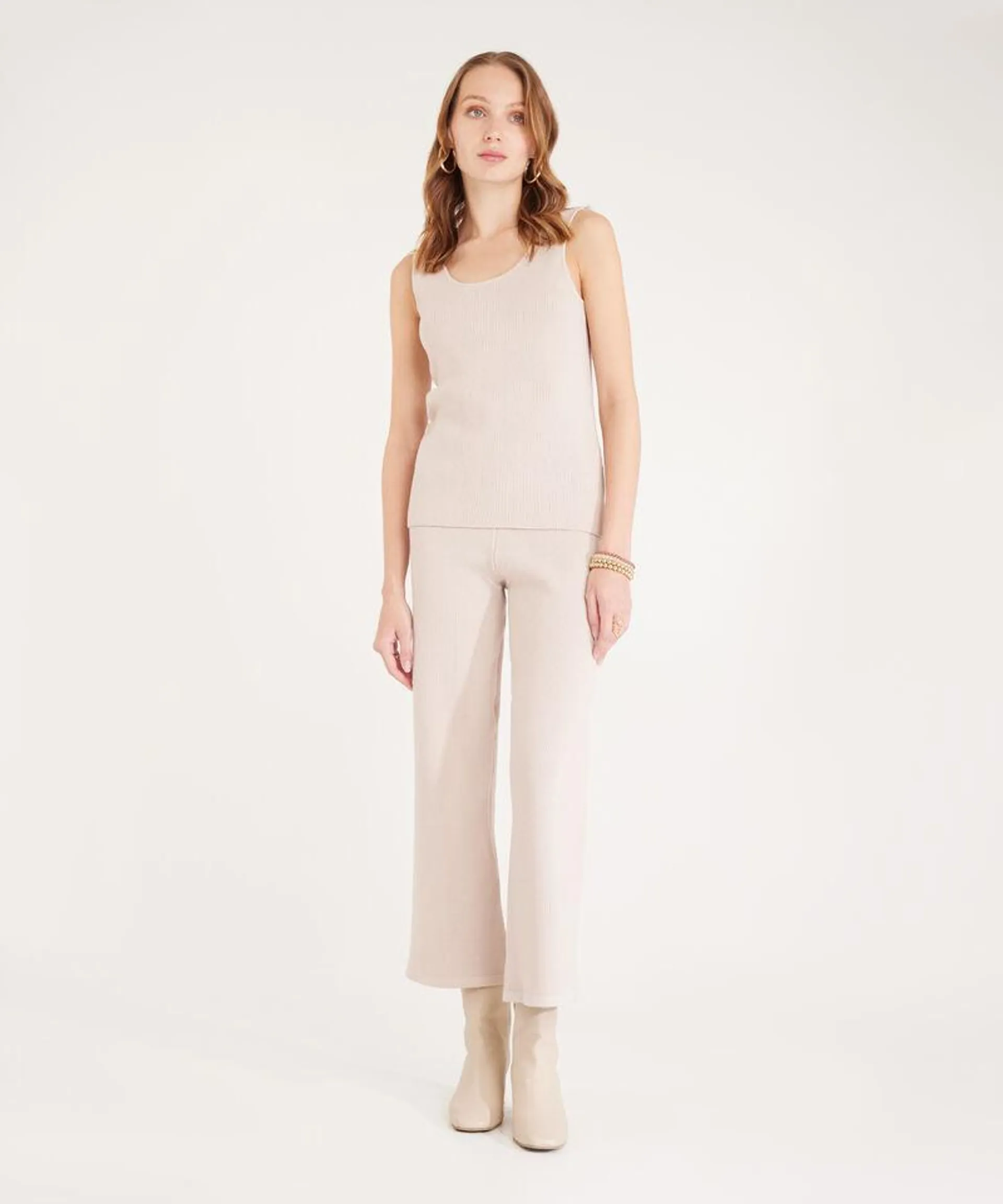 Pantalon En Tejido De Punto