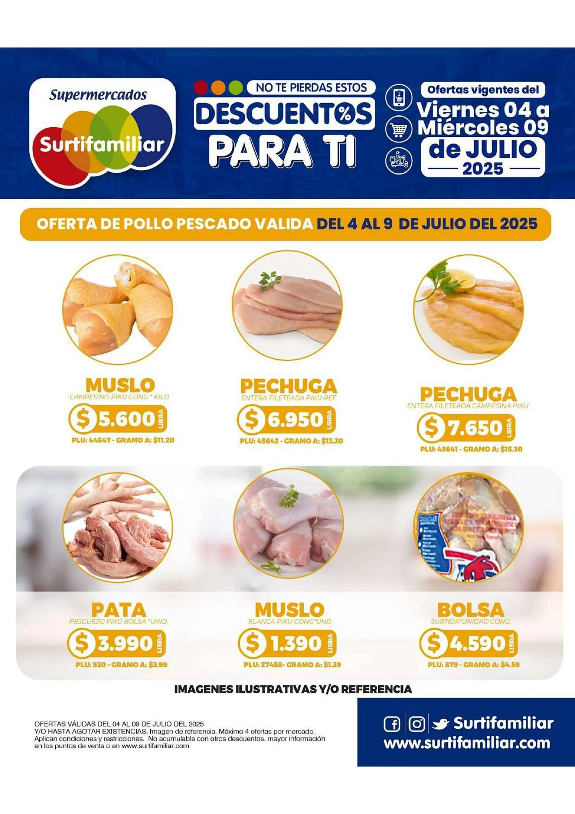 Catalogo de Catálogo Surtifamiliar 4 de julio al 7 de julio 2025 - Pag 1