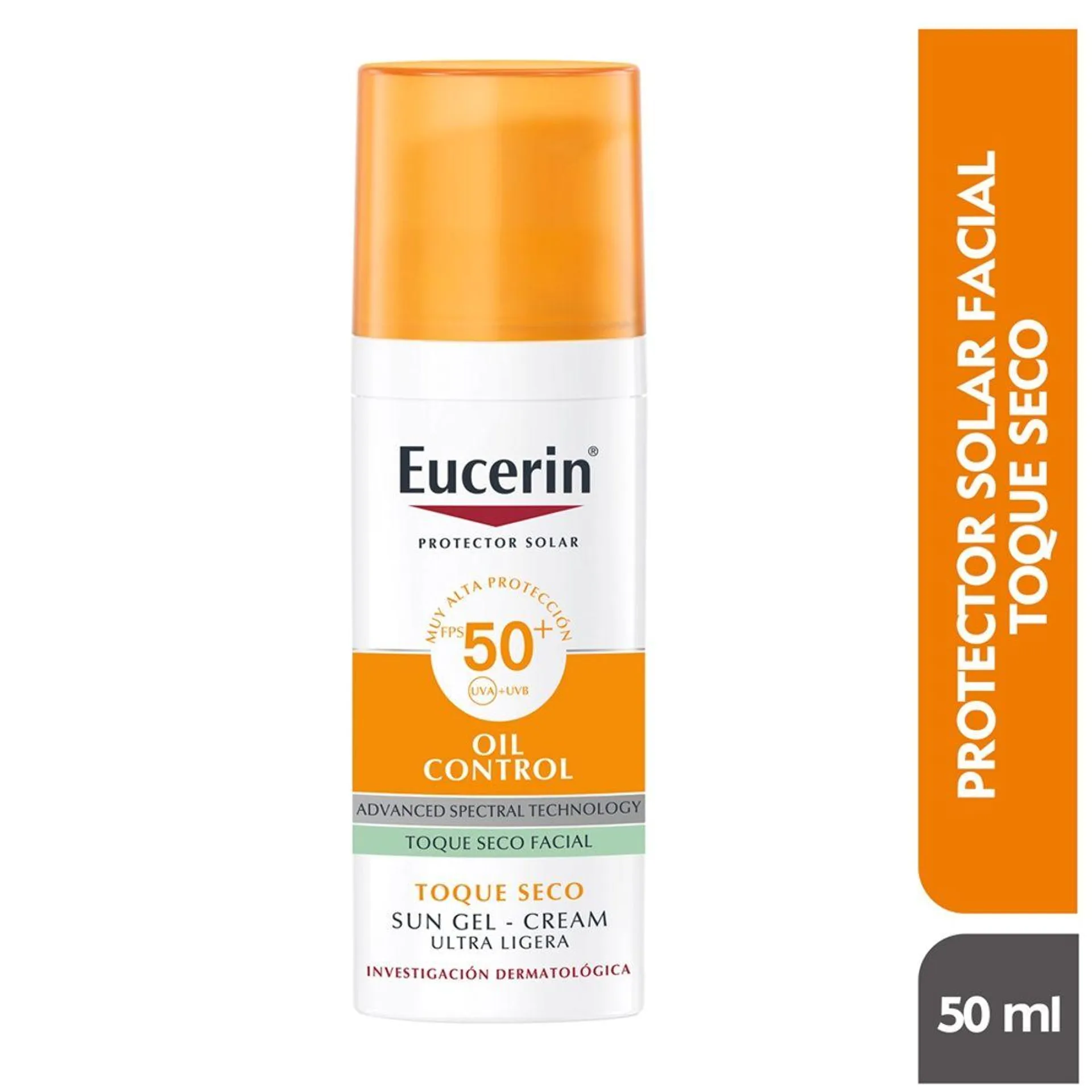 Protector Solar Eucerin Oil Control Toque Seco Fps50 X 50Ml