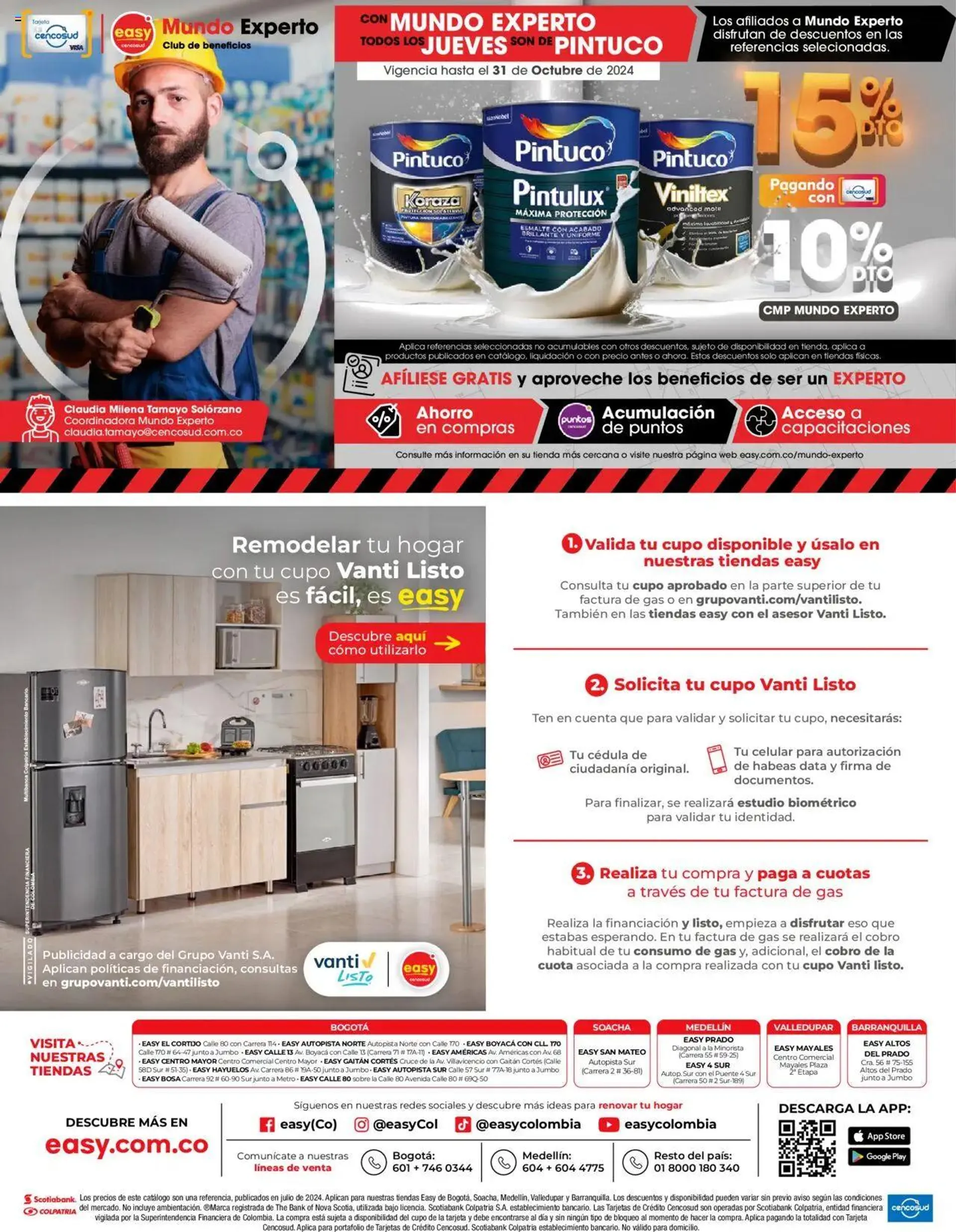 Catalogo de Easy - Promociones 26 de septiembre al 6 de noviembre 2024 - Pag 16