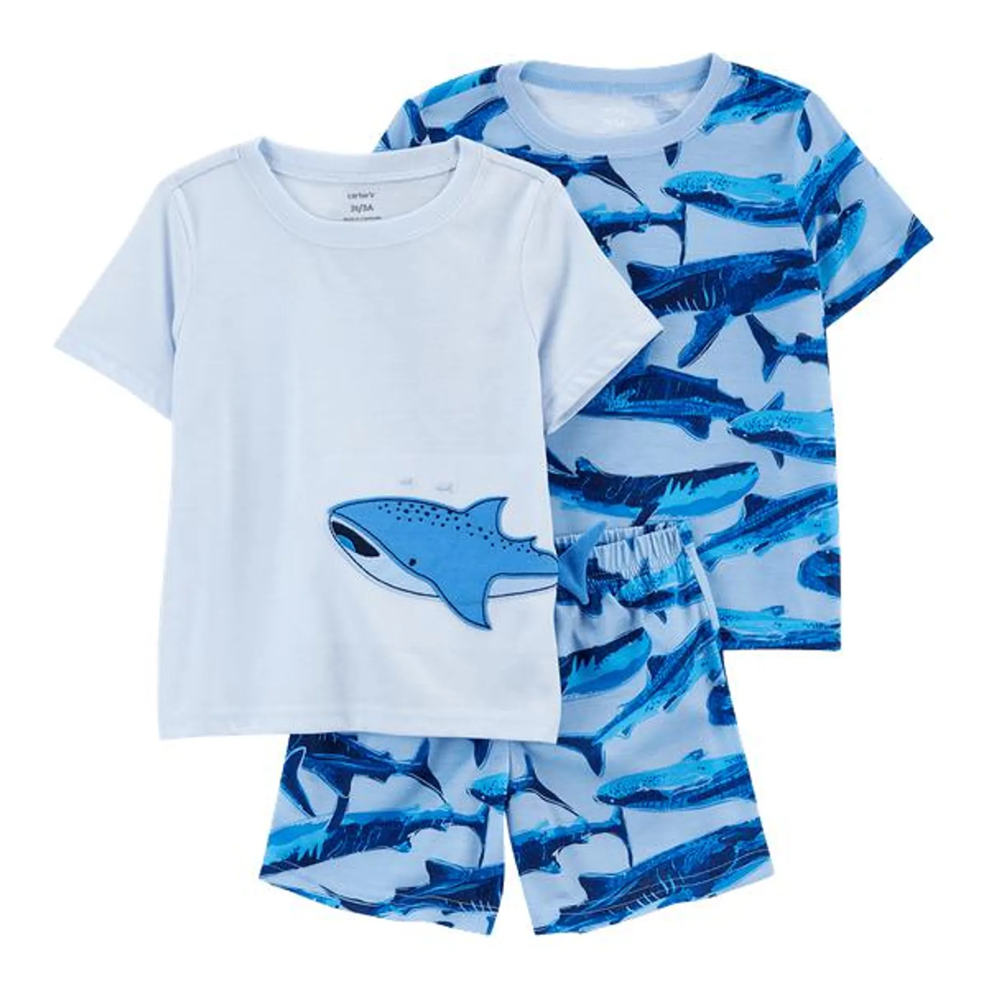 Set Pijama 3 Piezas Tiburón Niños - Carter's